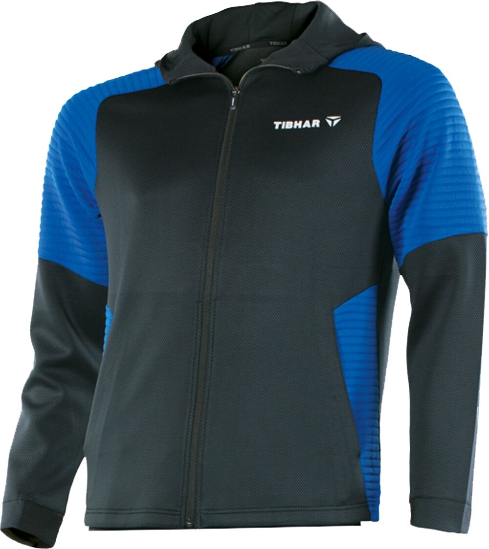 Pro_Anzugjacke_schwarz Tibhar Hoody Pro schwarz/blau
