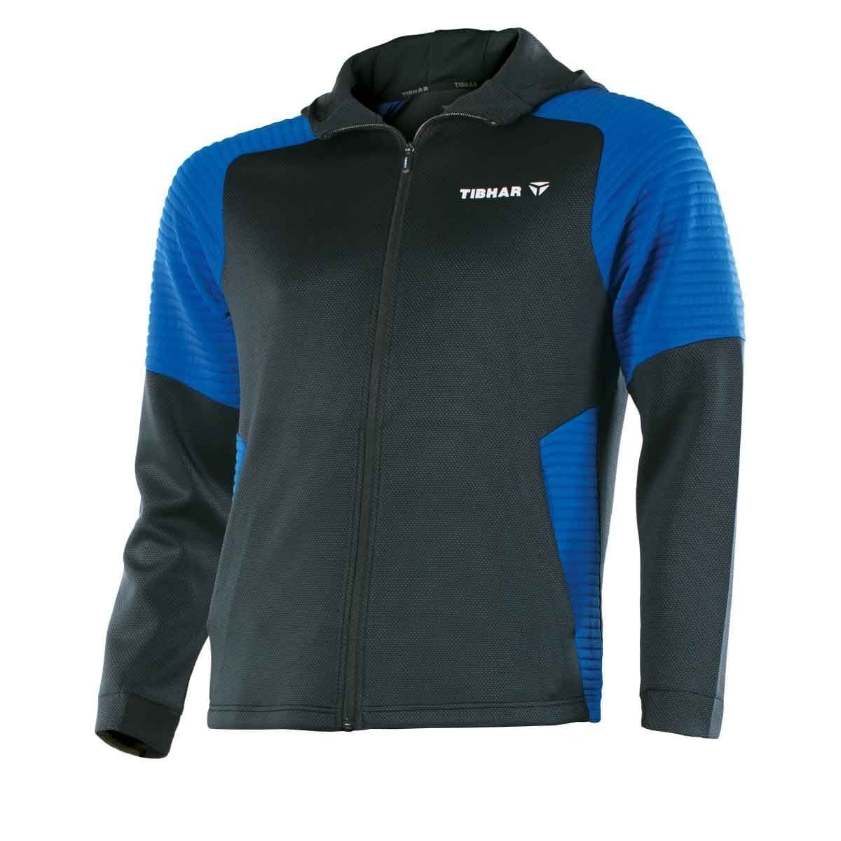 Tibhar Hoodie Pro schwarz/blau STC-Edition