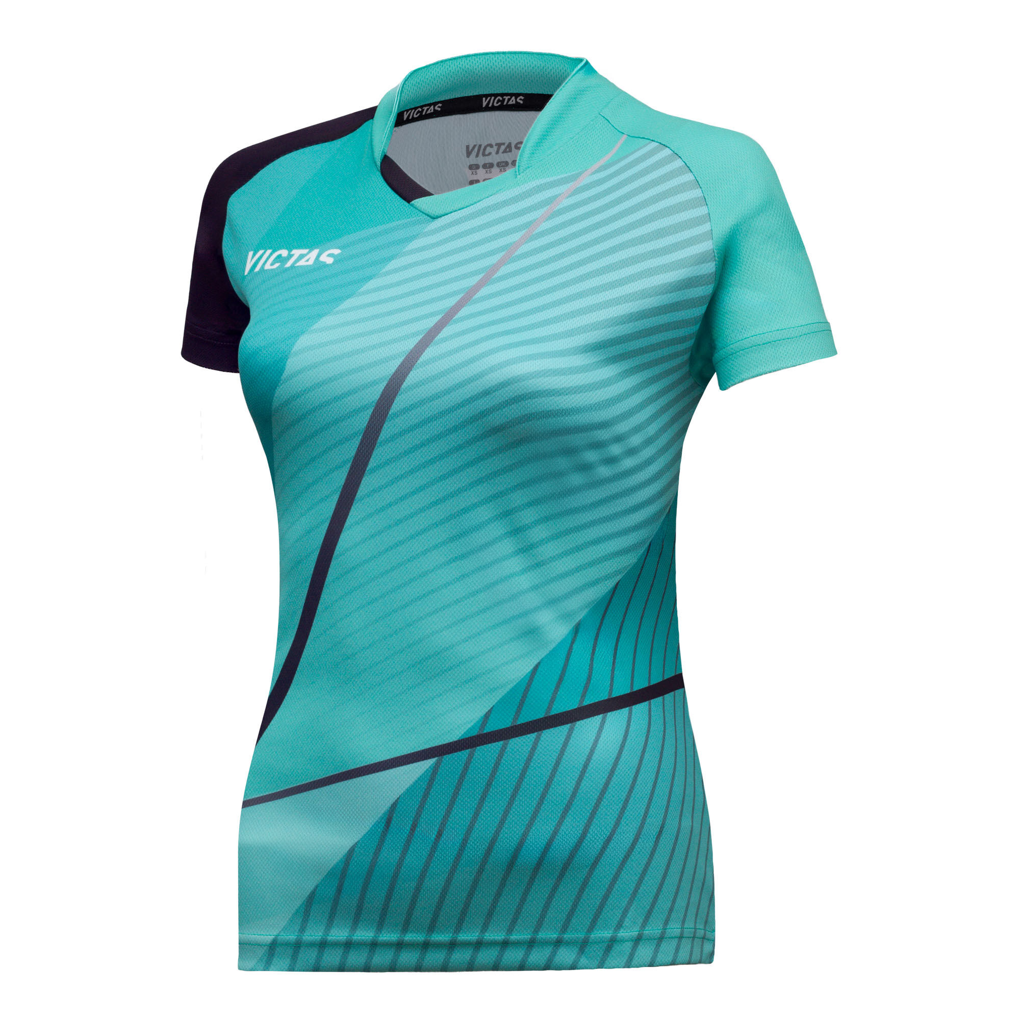 Victas V-Ladyshirt 237 mintgrün