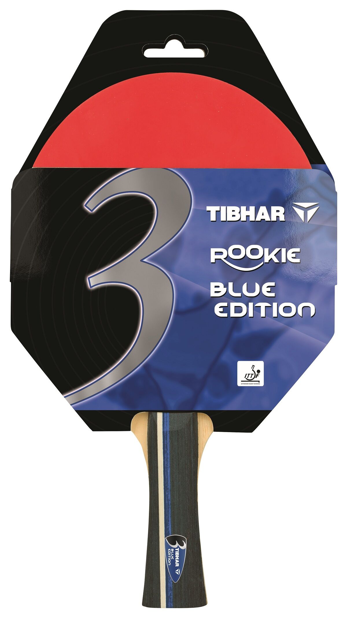 Tibhar Schläger Rookie Blue Edition