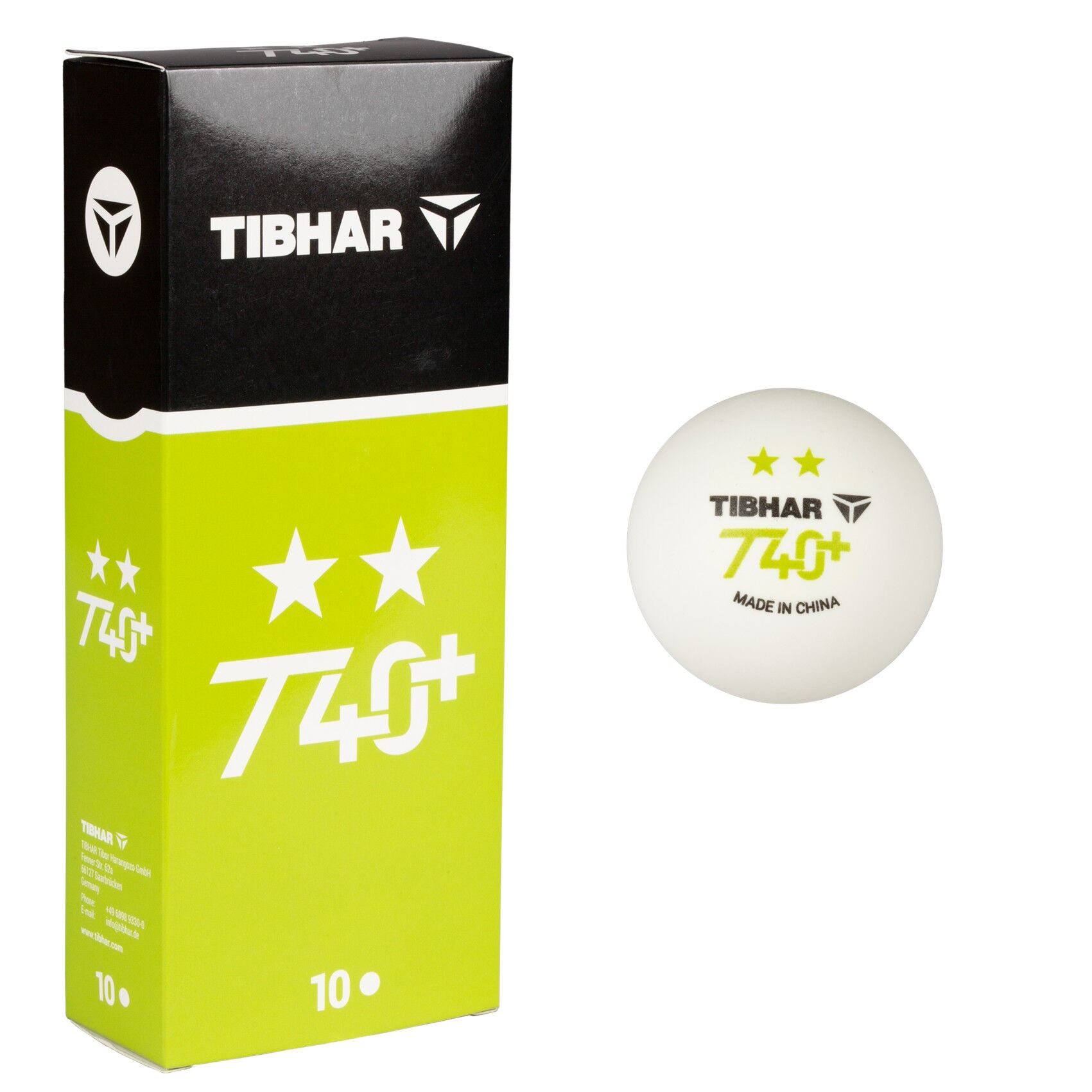 Tibhar Ball T40+ ** 10er Pack