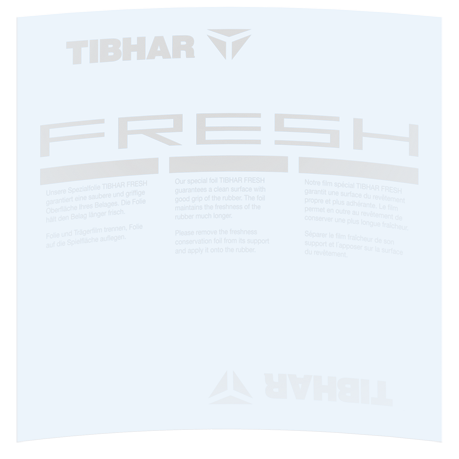Tibhar Belagschutzfolie Fresh
