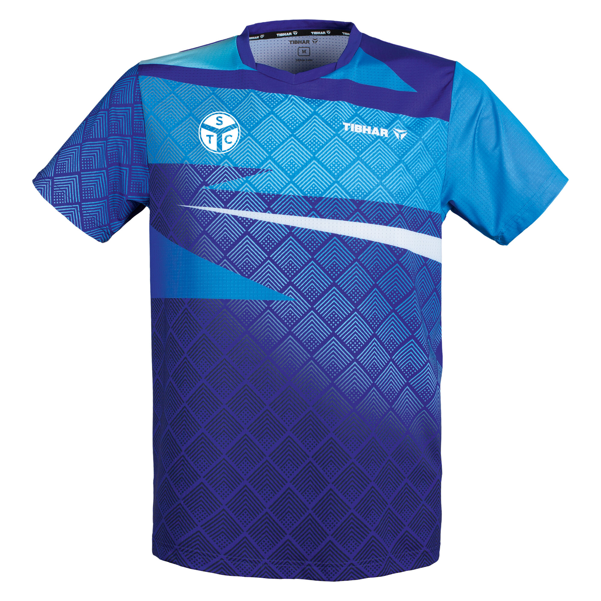 Tibhar TT-Shirt Corner royalblau/hellblau STC-Edition 