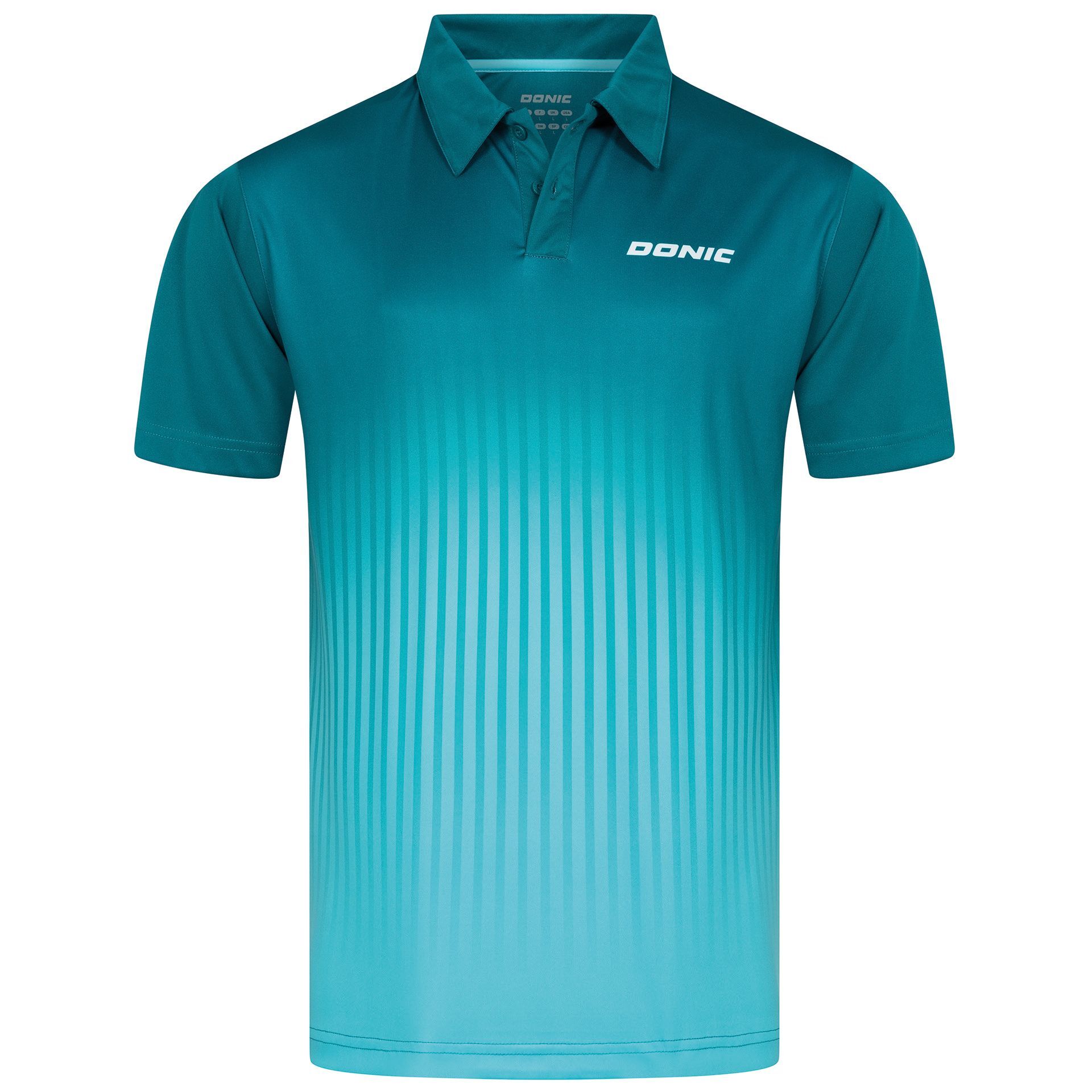Donic Hemd Nuvon grün/hellblau