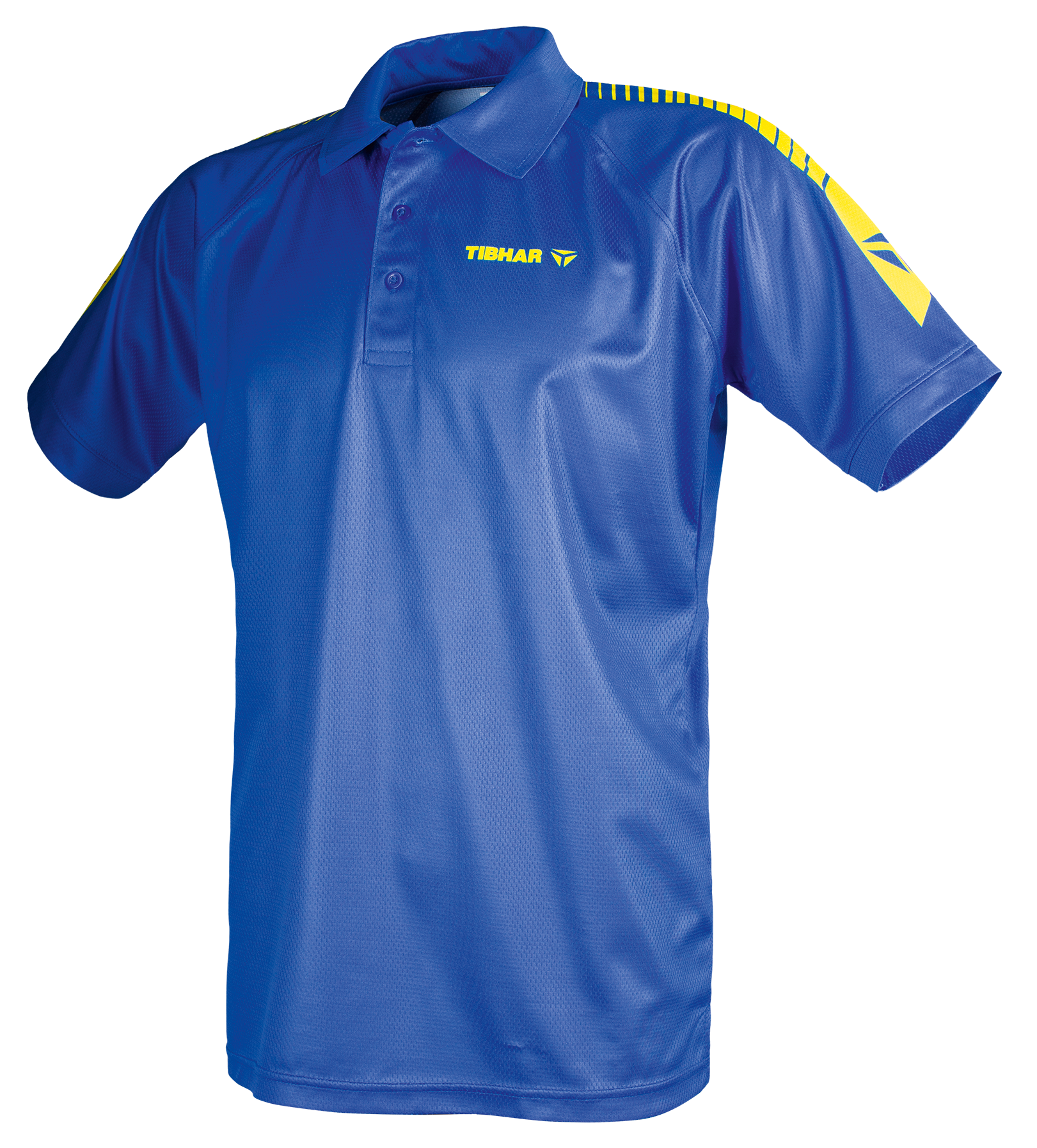 Tibhar Hemd Domino blau/gelb