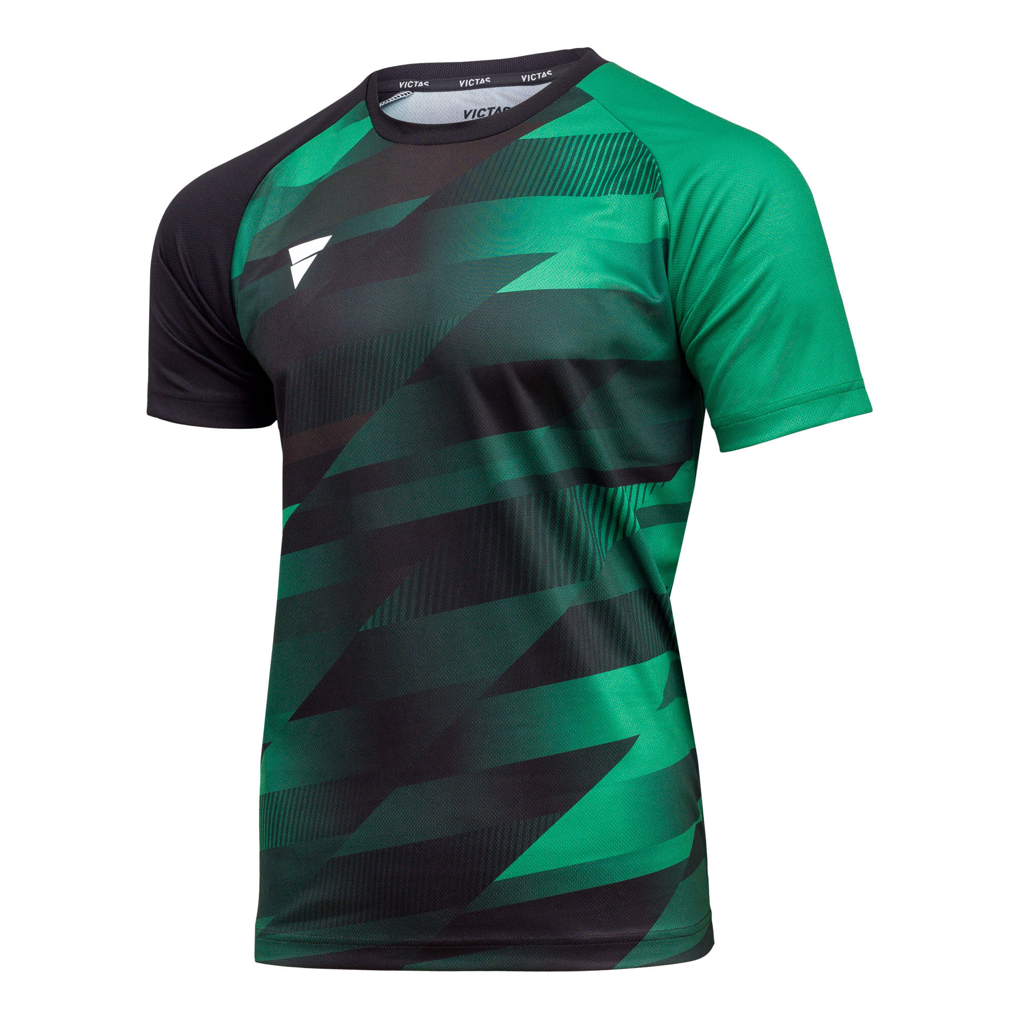 Victas V-T-Shirt 231 grün/schwarz Victas V-T-Shirt 231 grün/schwarz
