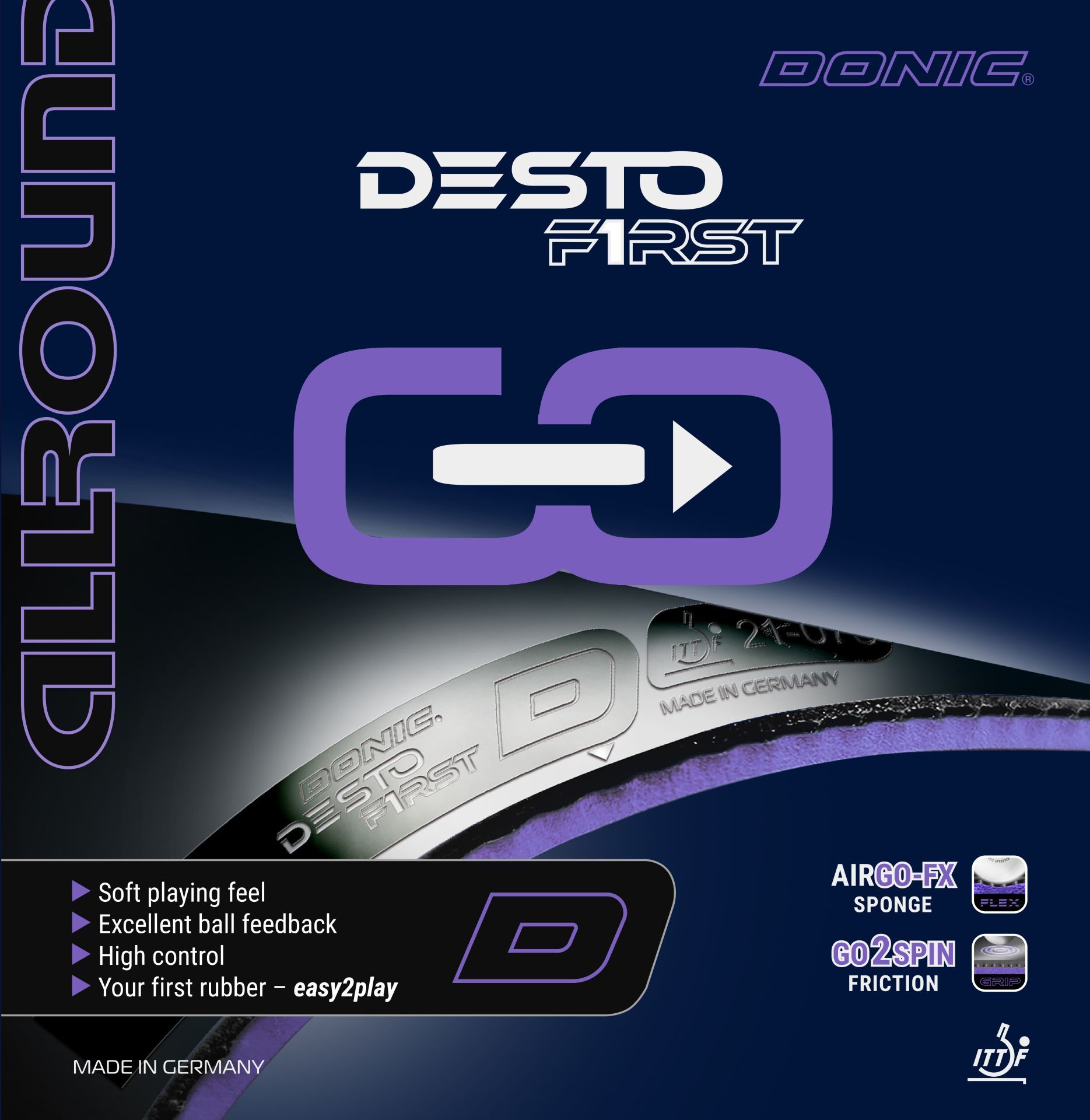 Donic Belag Desto First