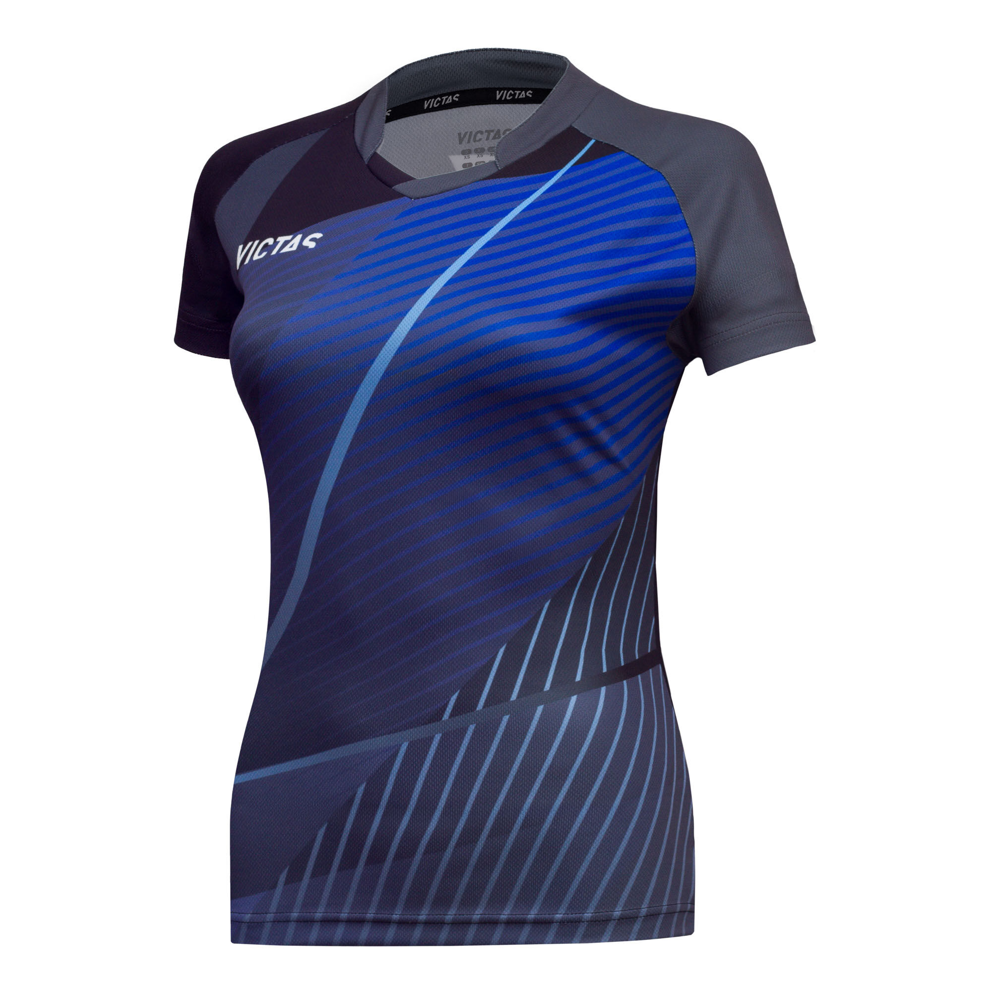 Victas V-Ladyshirt 237 schwarz