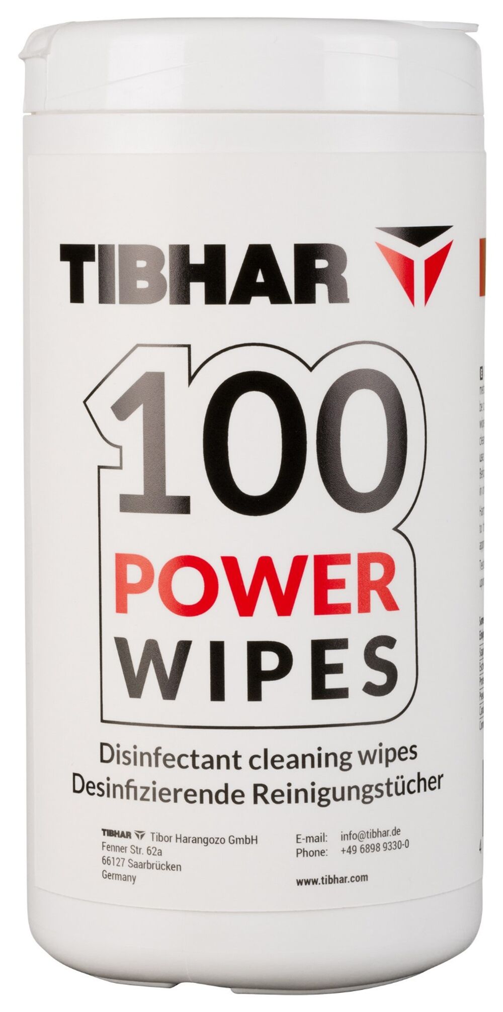 PowerWipes Tibhar Reinigungstücher Power Wipes