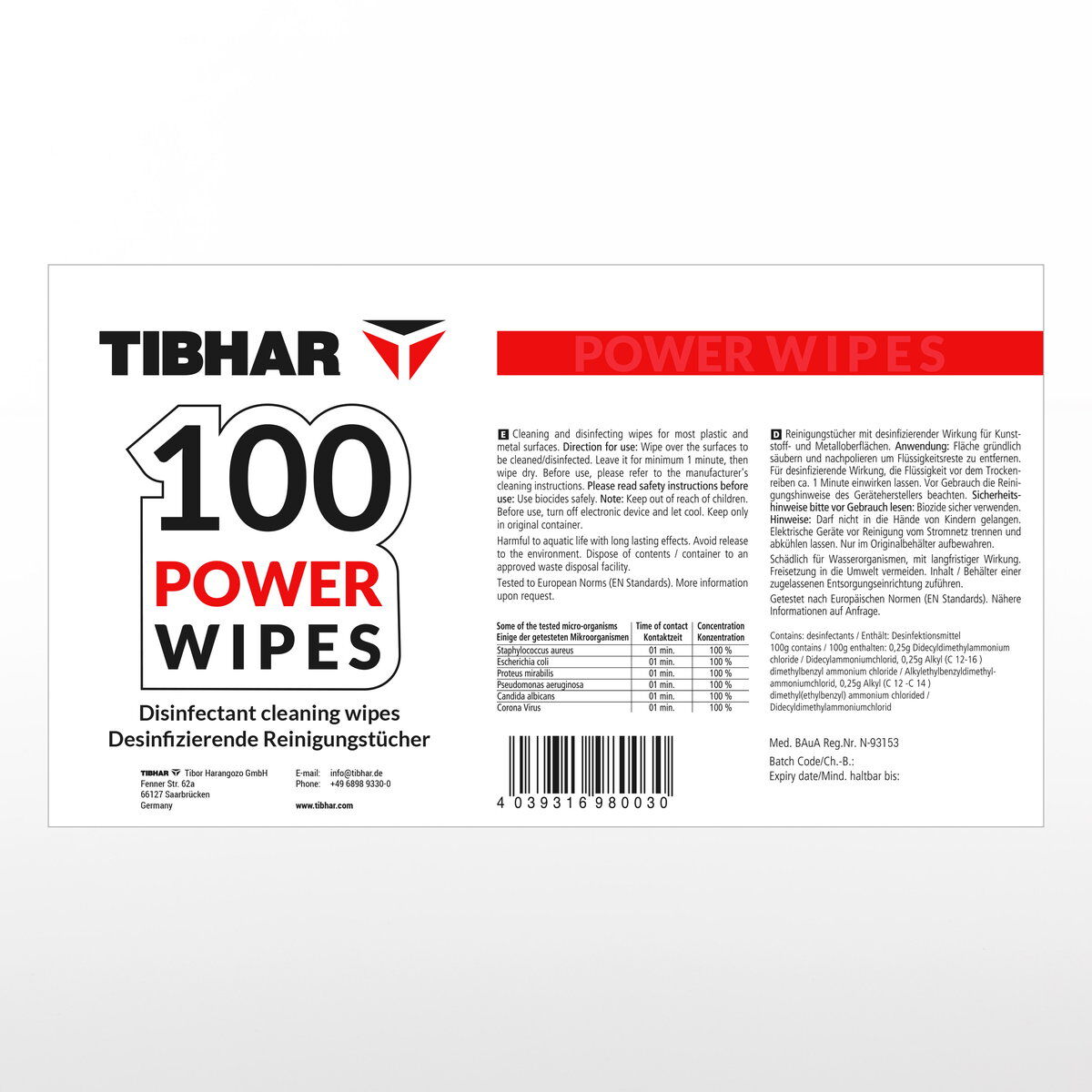 tibhar_reinigungstuecher_power_wipes_etikett_web Tibhar Reinigungstücher Power Wipes