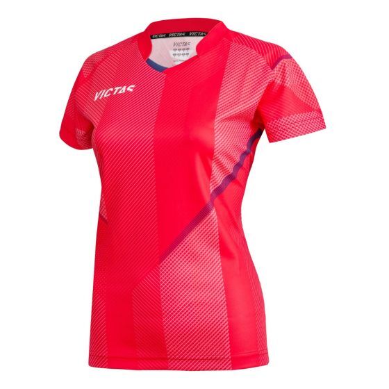 Victas V-Ladyshirt 220 rot