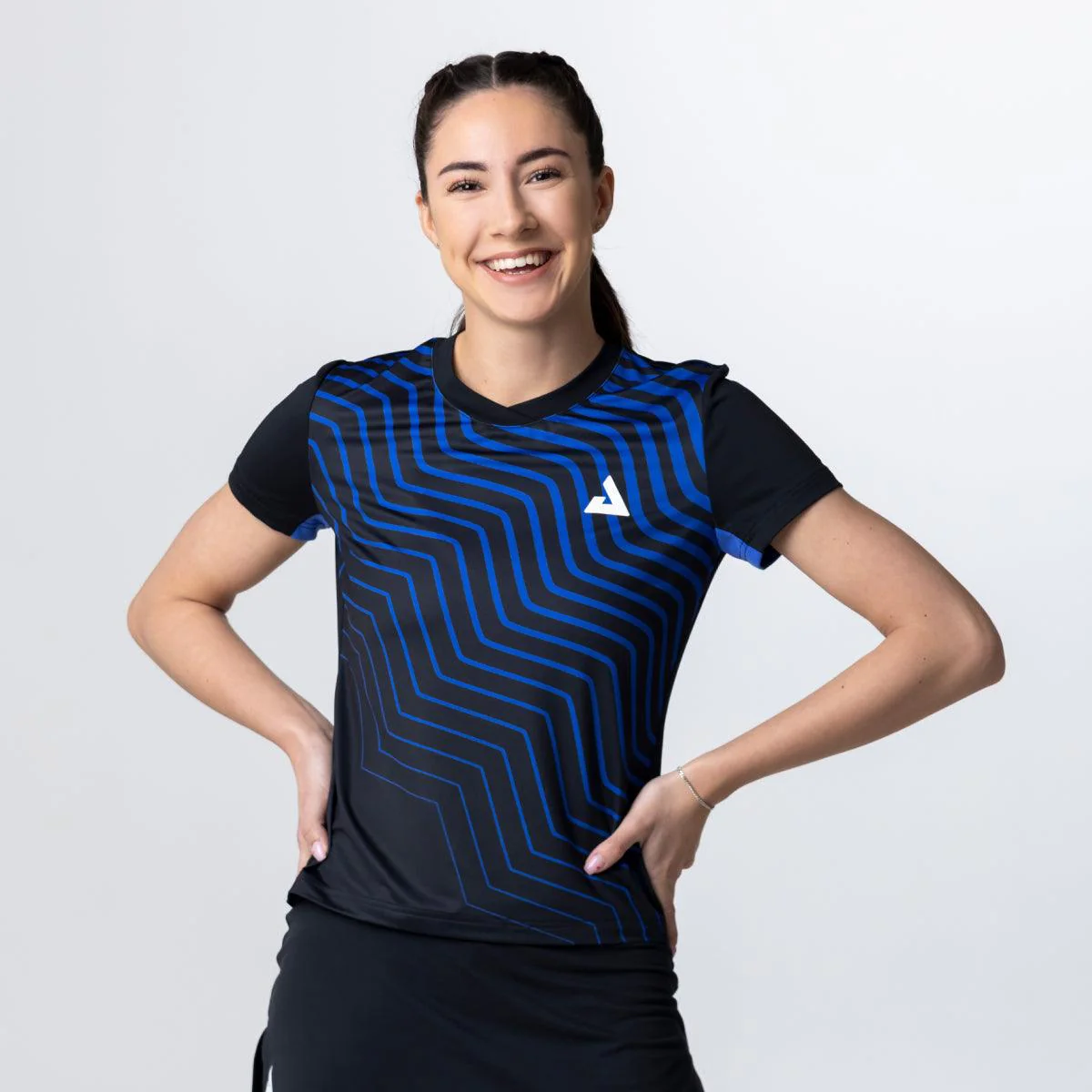 Joola Hemd Team 25 Lady schwarz/blau