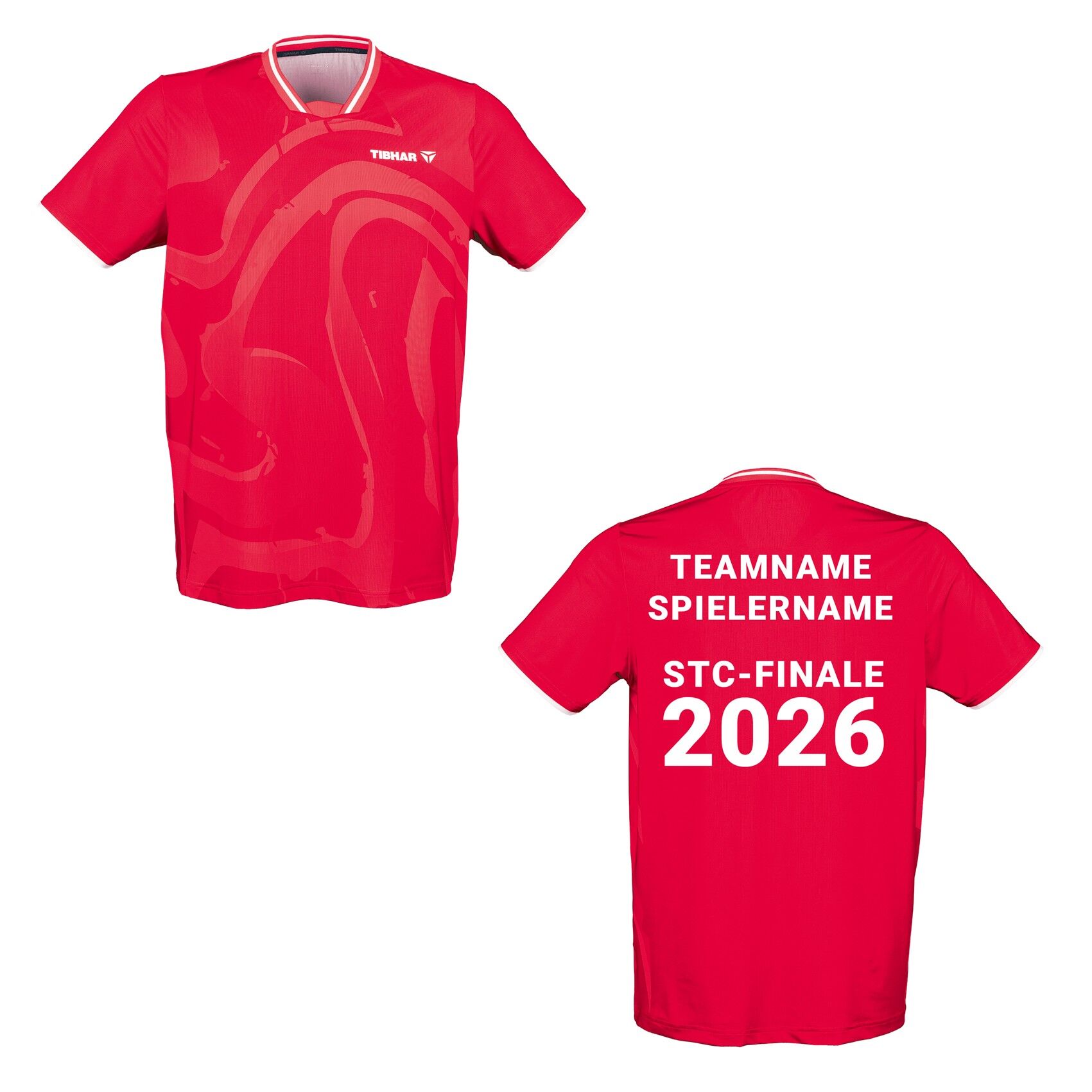 Tibhar TT-Shirt Dream rot STC-Final-Edition