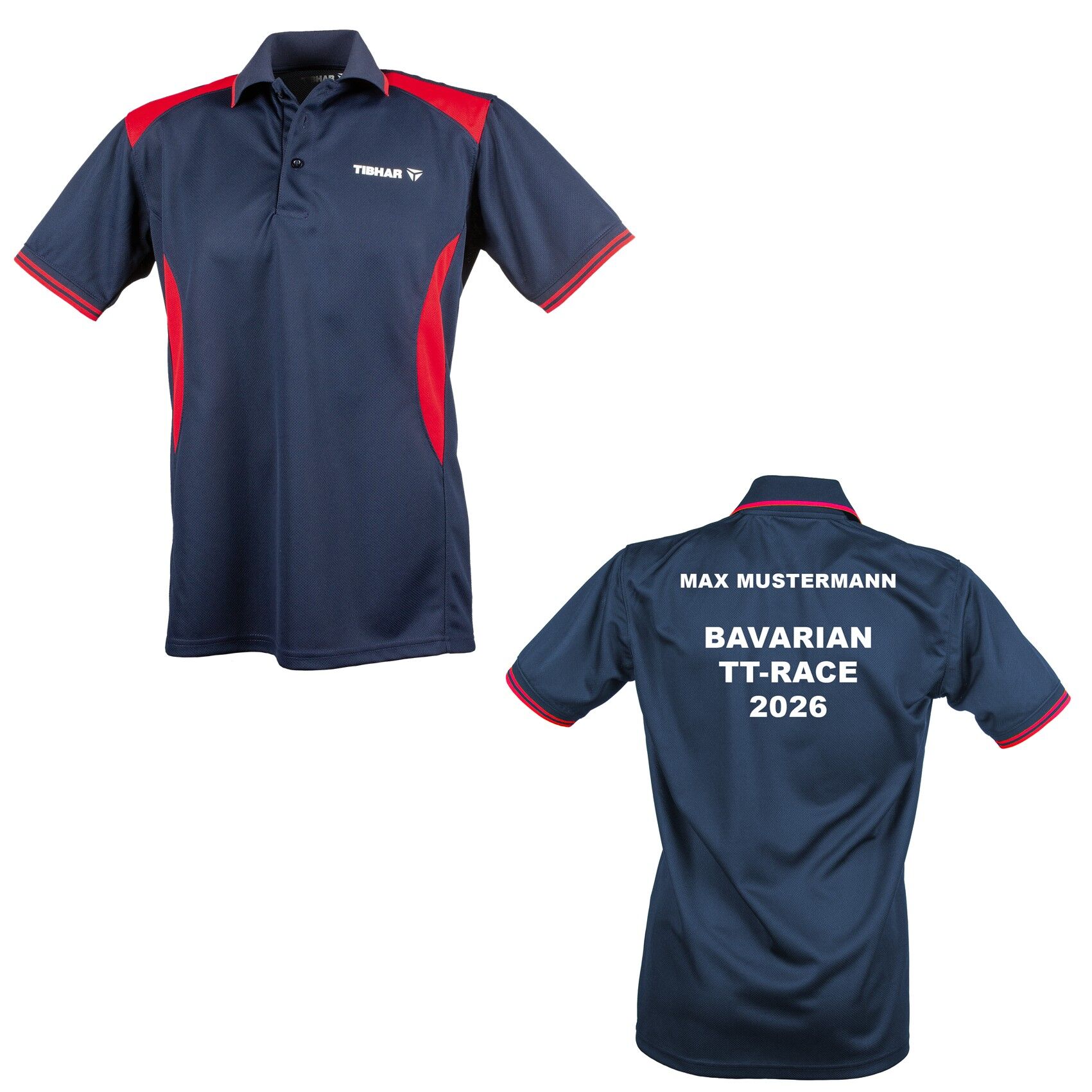 Tibhar Hemd Kosmos marine - Bavarian Race 2026