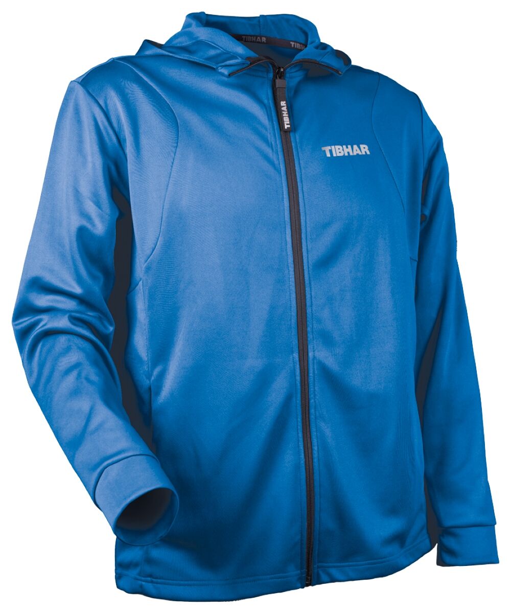 Globe_Hoodie_blue Tibhar Hoodie Globe blau