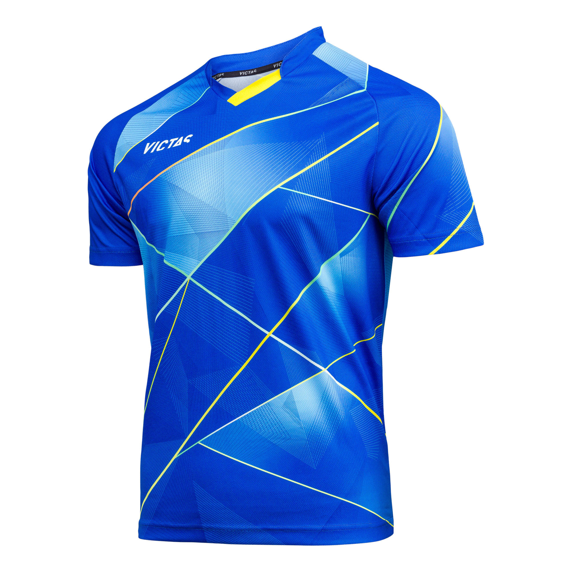 Victas Hemd V-Shirt 225 blau