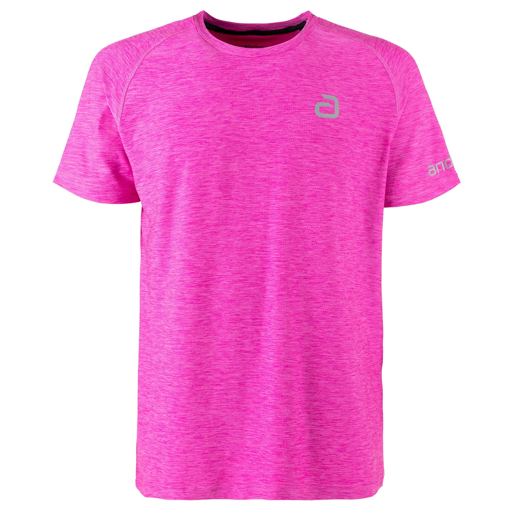 andro T-Shirt Melange Alpha pink