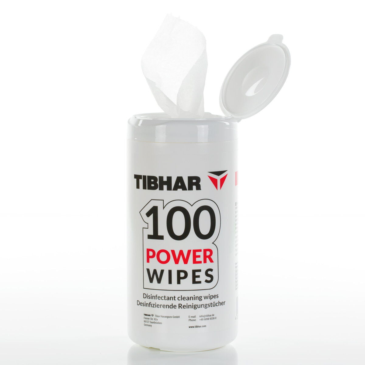 tibhar_reinigungstuecher_power_wipes_web Tibhar Reinigungstücher Power Wipes