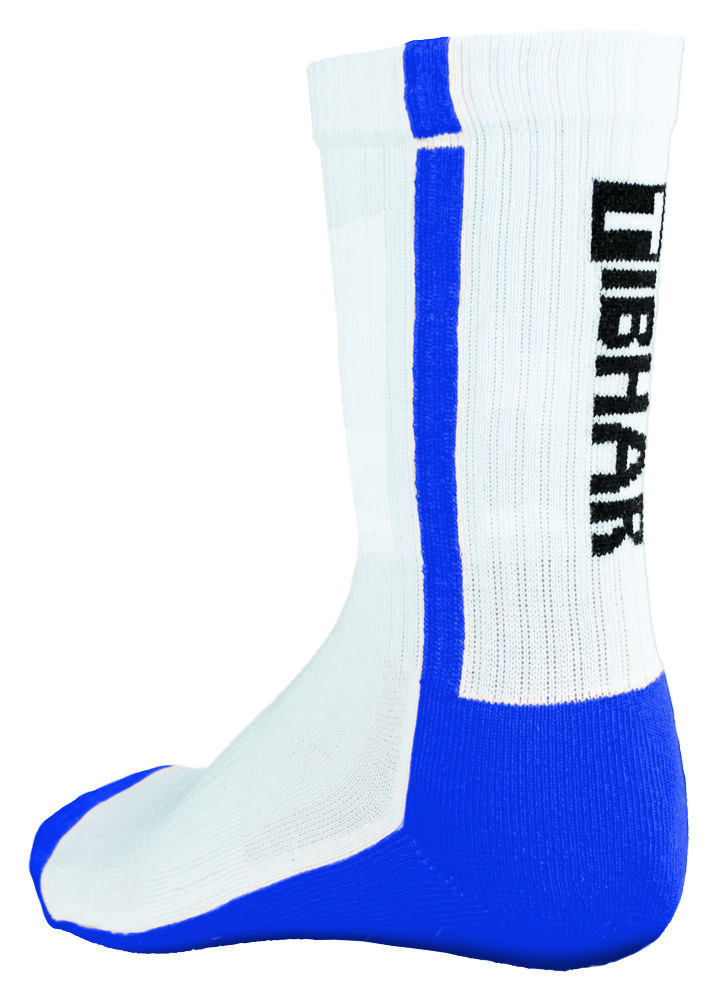 Tibhar Socke Pro weiß/blau