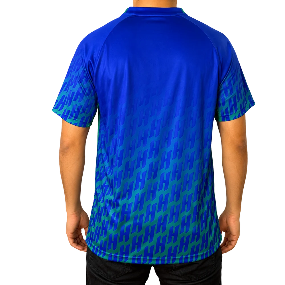 Joola Hemd Hugo Calderano Competition Monogram Crossover blau XXL