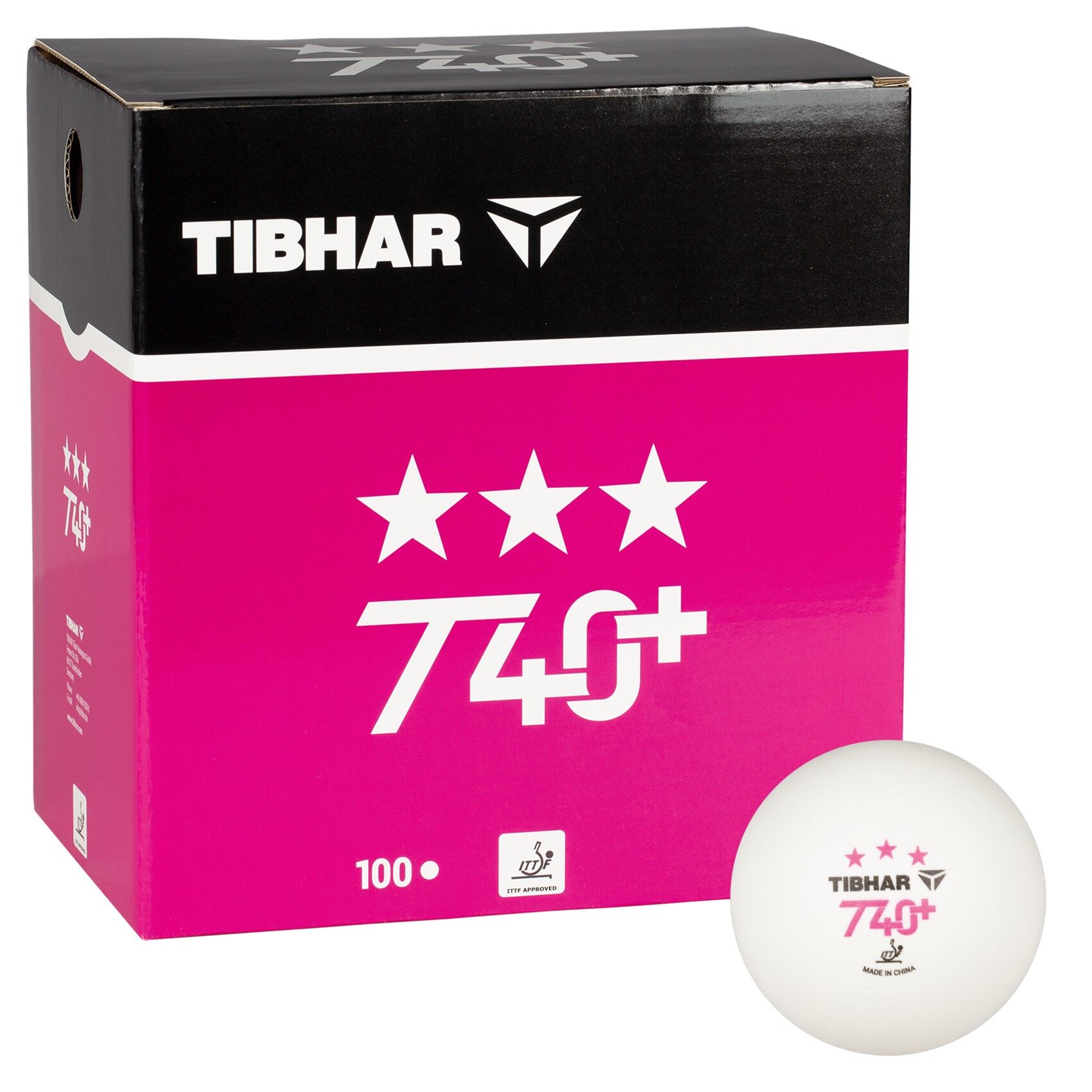 Tibhar Ball T40+ *** 100er Pack 
