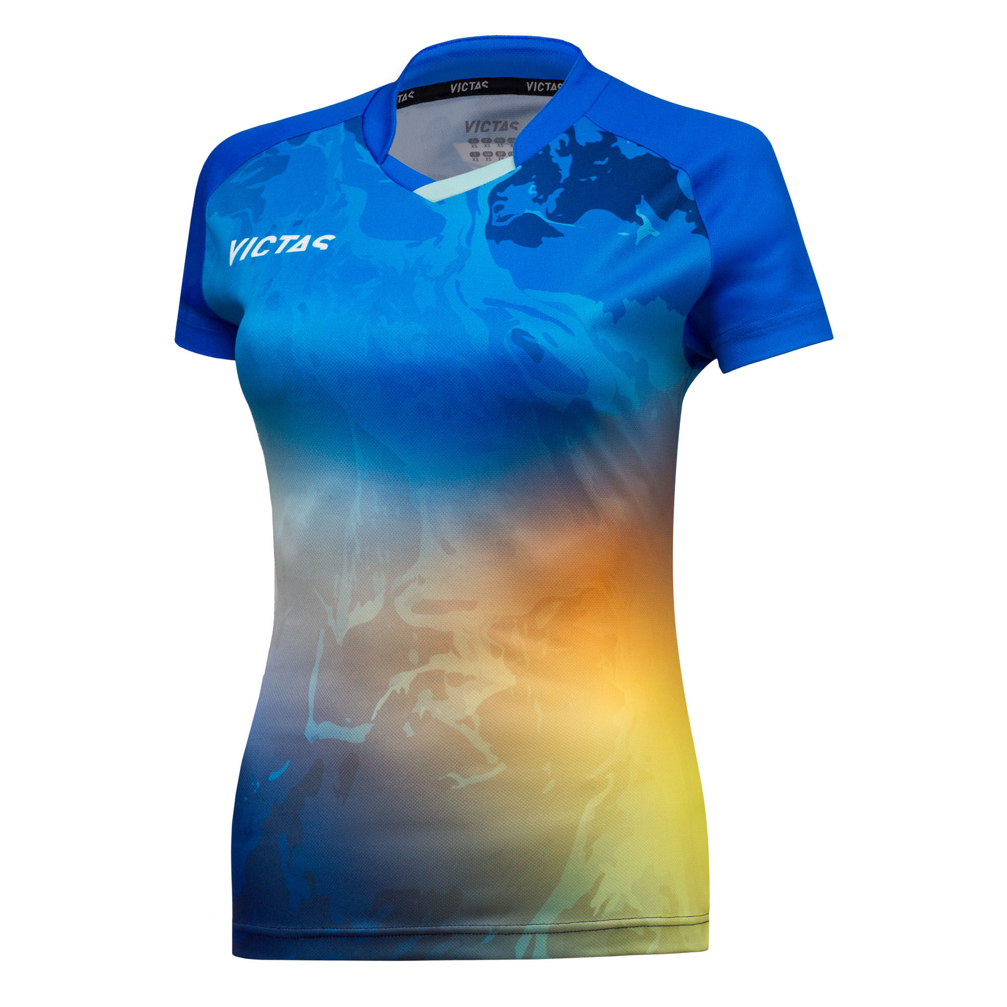 Victas V-Ladyshirt 235 blau