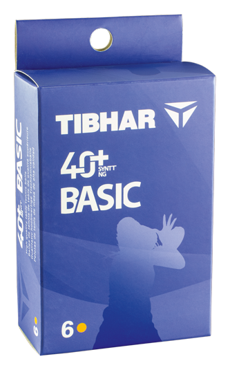 Tibhar Ball Basic 40+ SYNTT NG ABS 6er Pack
