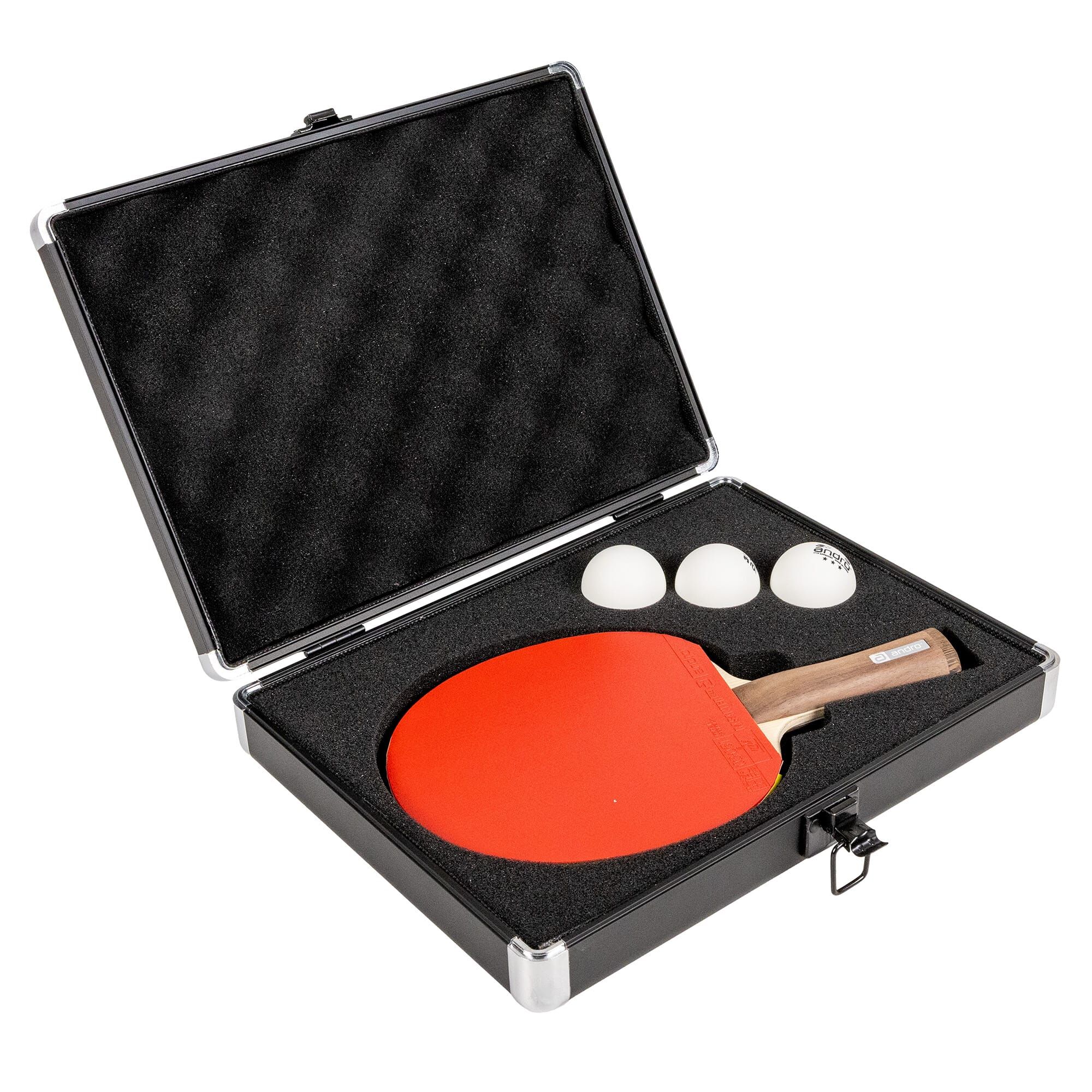 andro Schlägerkoffer Alu Case Single schwarz