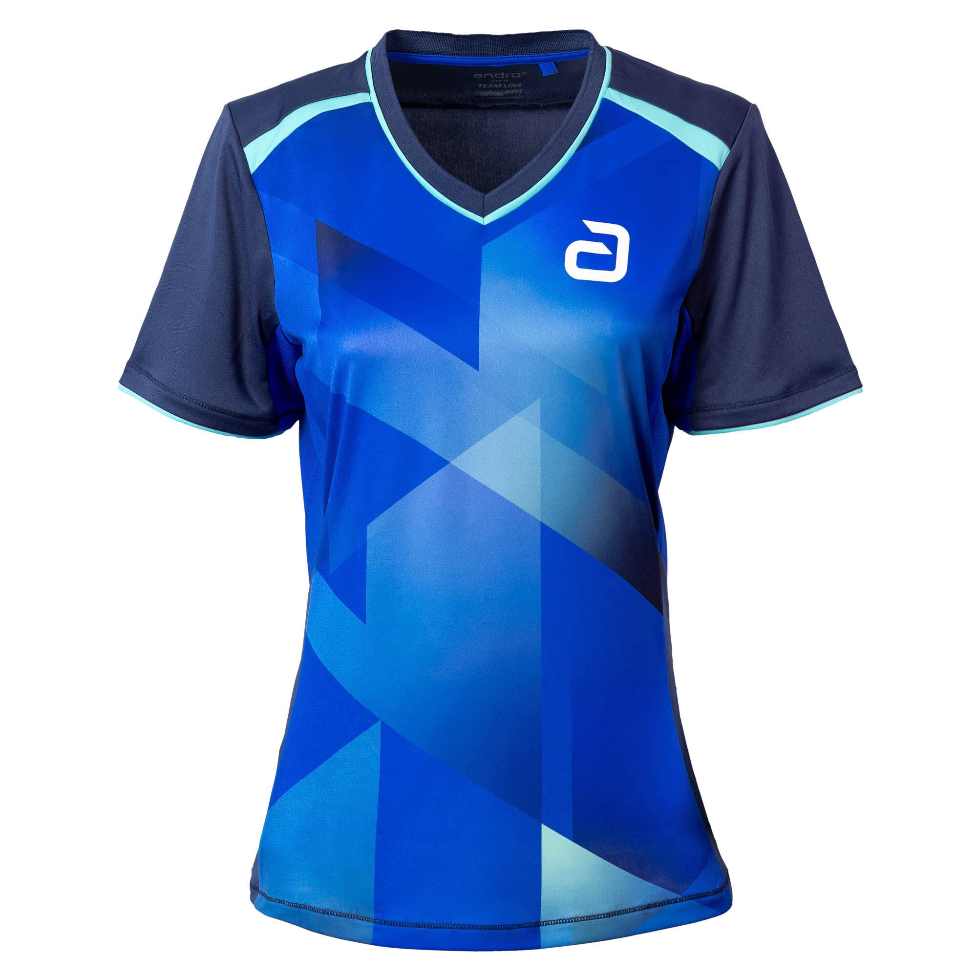 andro Hemd Lanton Women dunkelblau/blau andro Hemd Lanton Women dunkelblau/blau