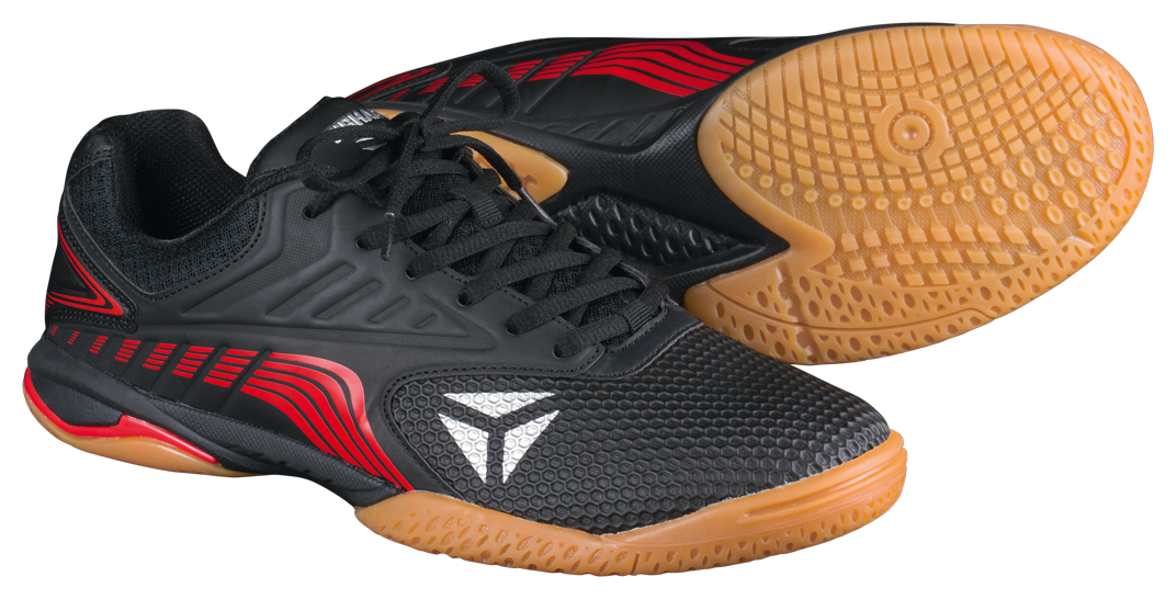 Blizzard_Speed_II_black Tibhar Schuh Blizzard Speed II schwarz/rot