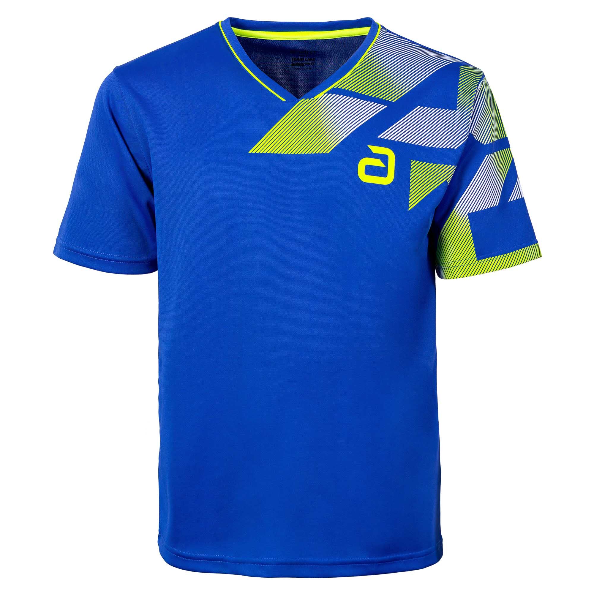 andro Hemd Benzon blau/gelb