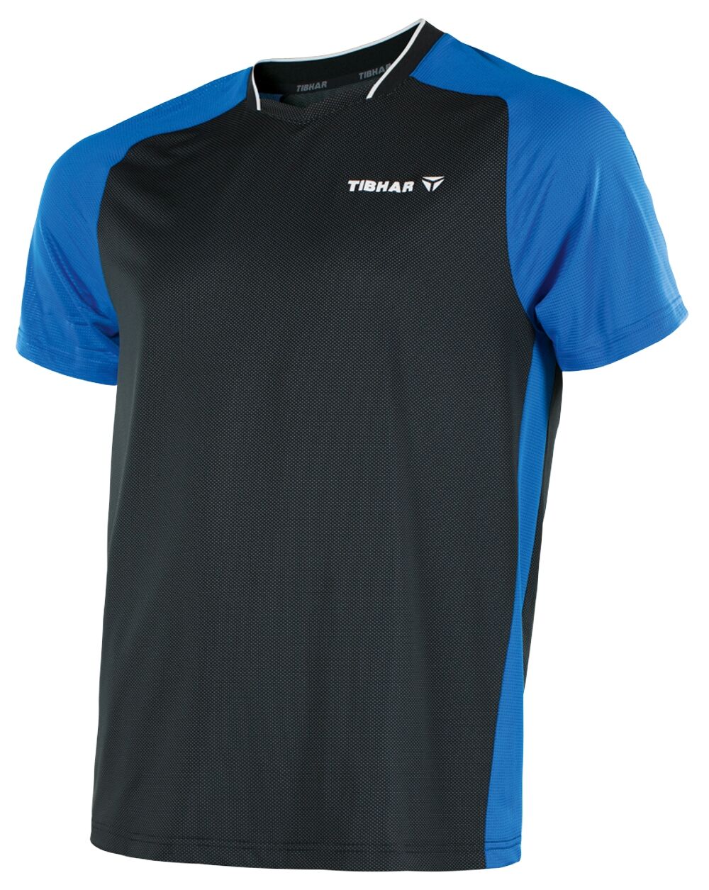 PRO_TShirt_black_blue Tibhar T-Shirt Pro schwarz/blau