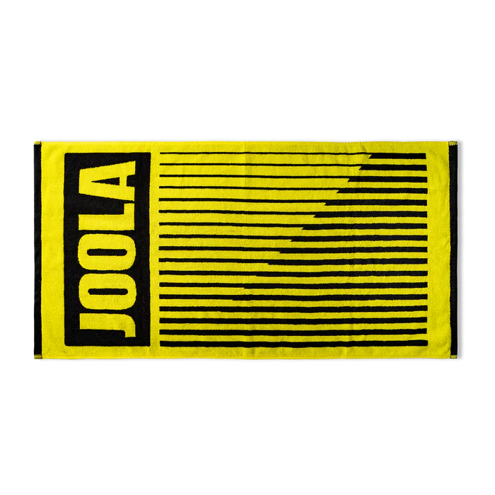 Joola Handtuch Large Wordmark schwarz/gelb