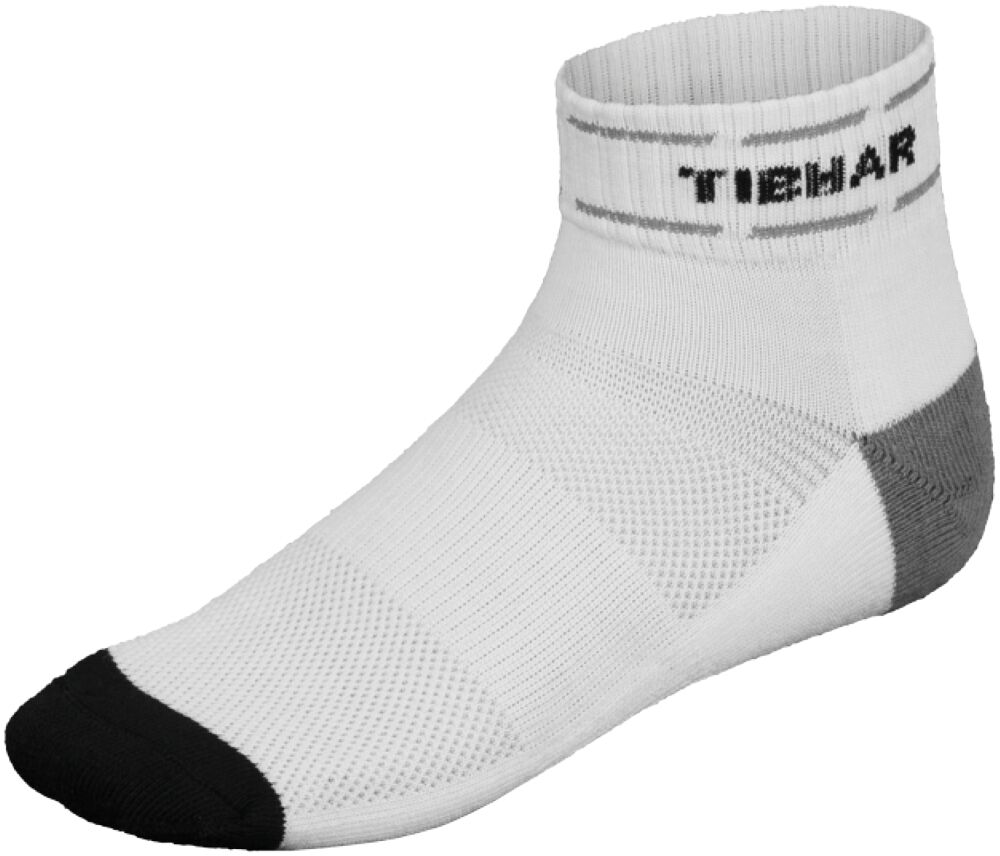 Tibhar Socke Classic weiß/grau