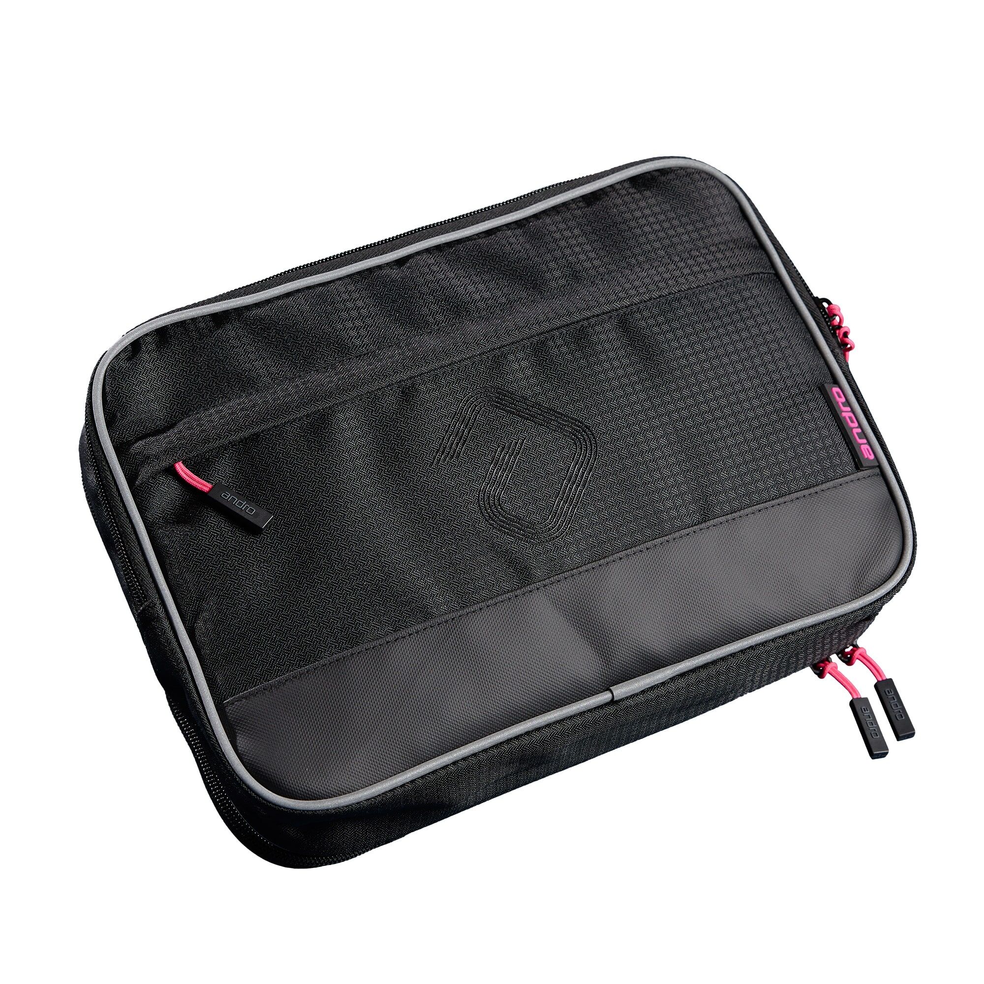 andro Doppelhülle Moriva schwarz/pink andro Doppelhülle Moriva schwarz/pink