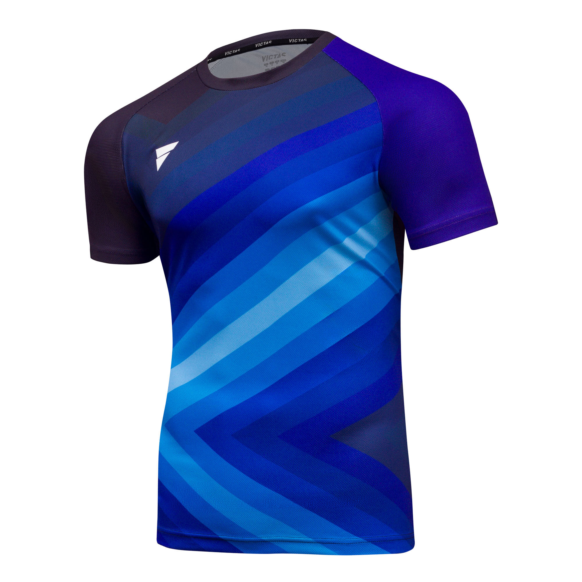 Victas V-T-Shirt 238 blau