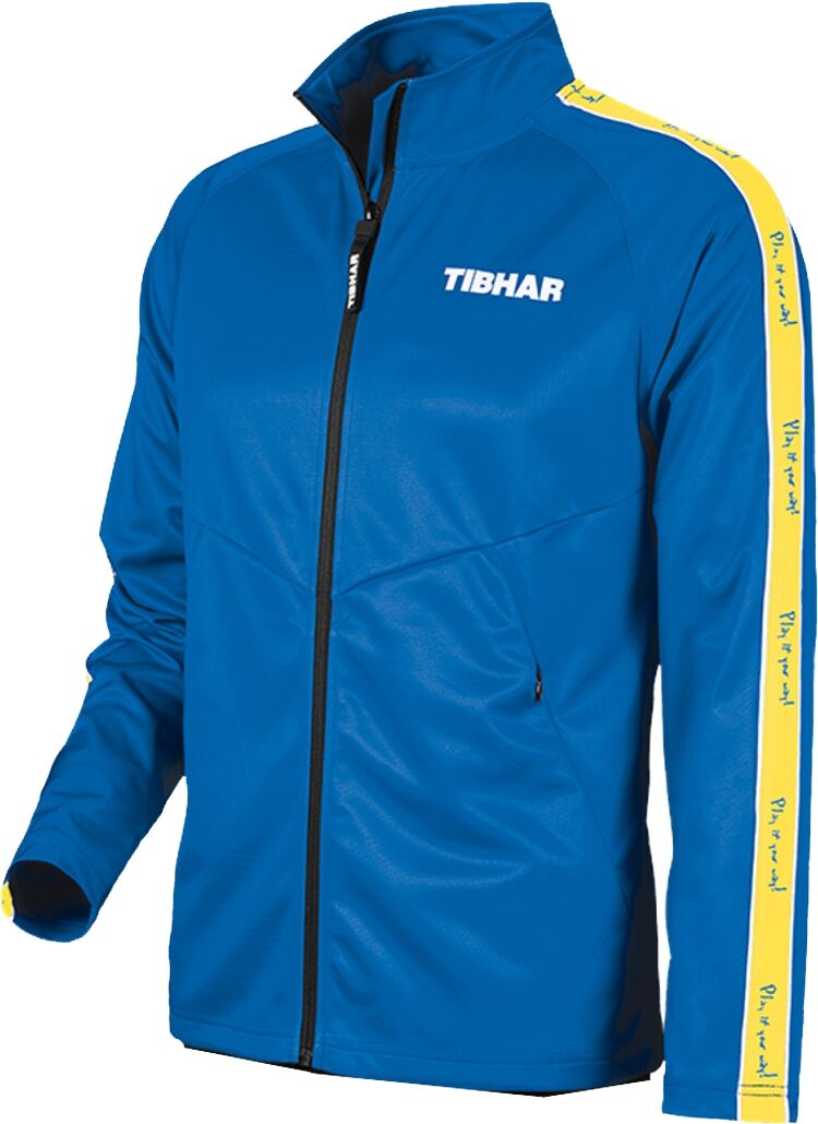 Primus_Anzugjacke_blau Tibhar Anzugjacke Primus blau/gelb