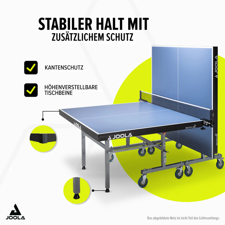 Joola Tisch World Cup 25-S indoor schwarz