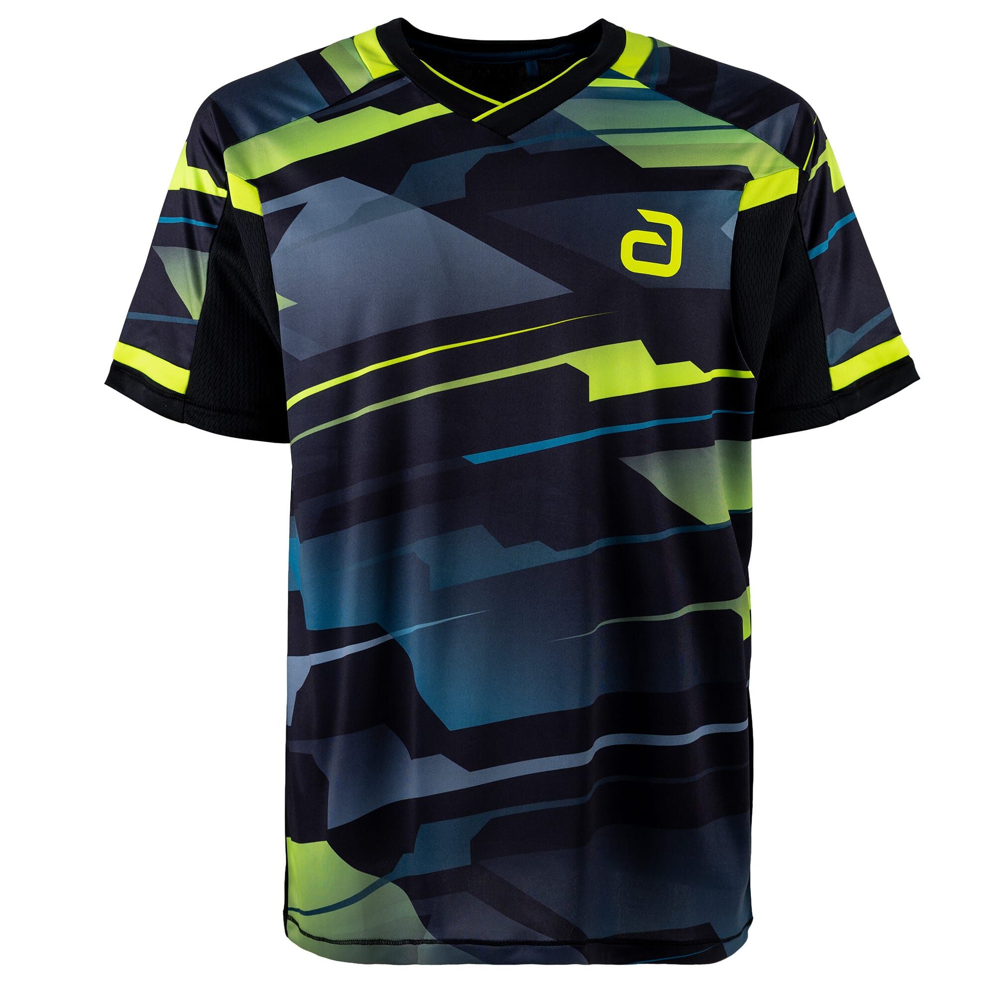 andro Hemd Sangai schwarz/gelb