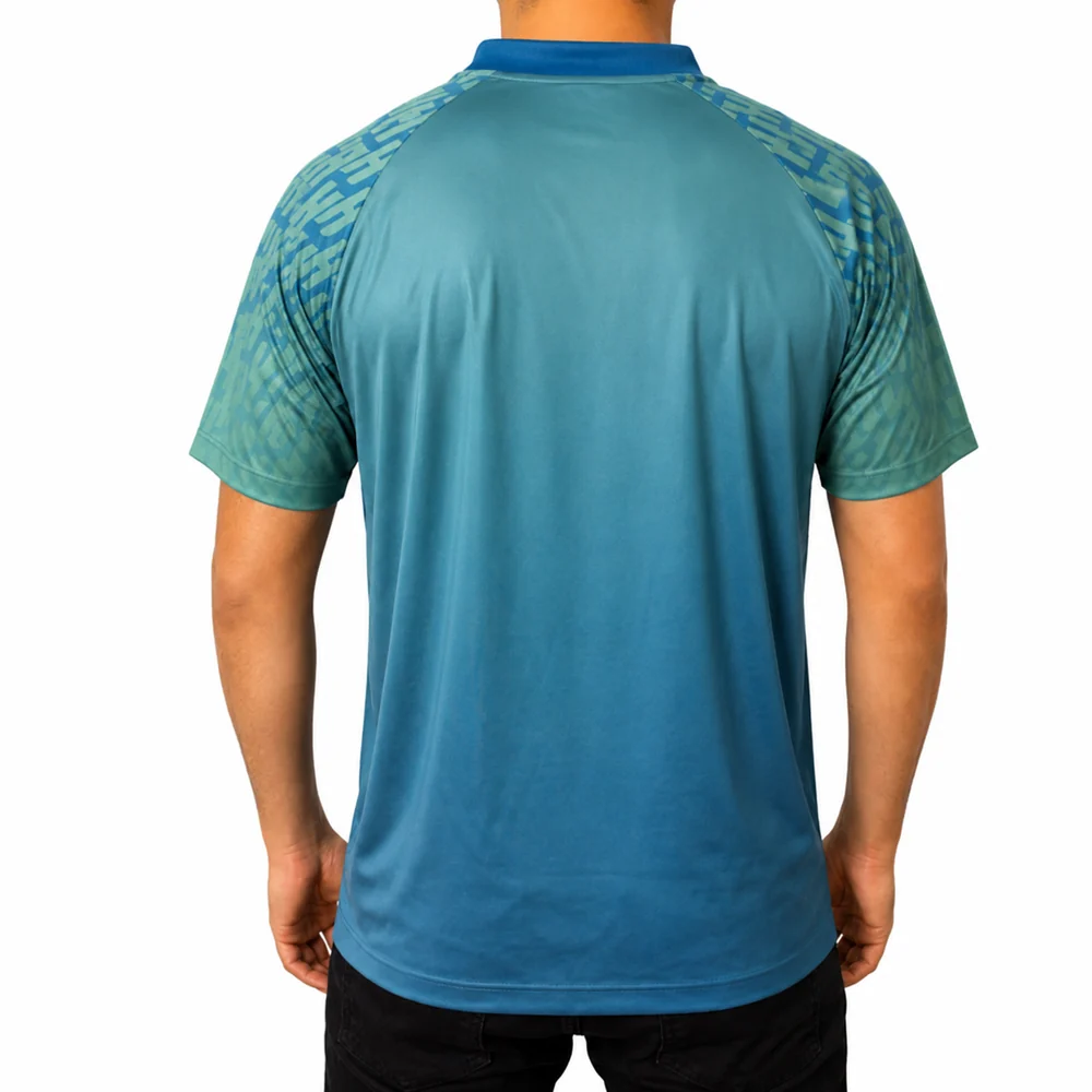 Joola Hemd Hugo Calderano Competition Monogram blau L