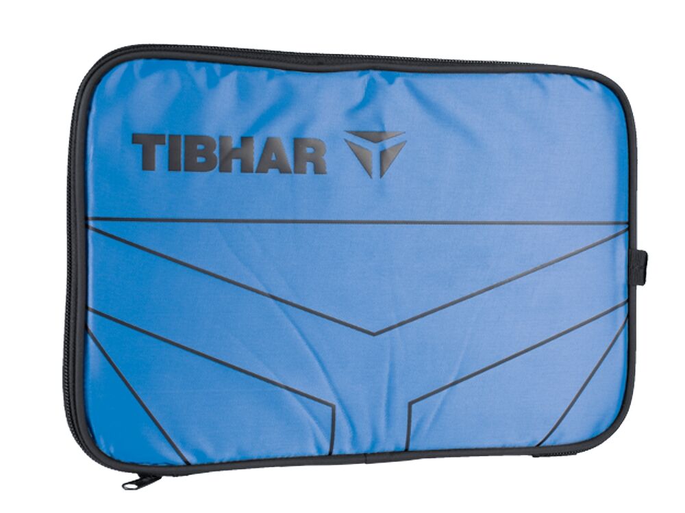 Huelle_T_einzel_skyblue Tibhar Einzelhülle T-Logo eckig himmelblau