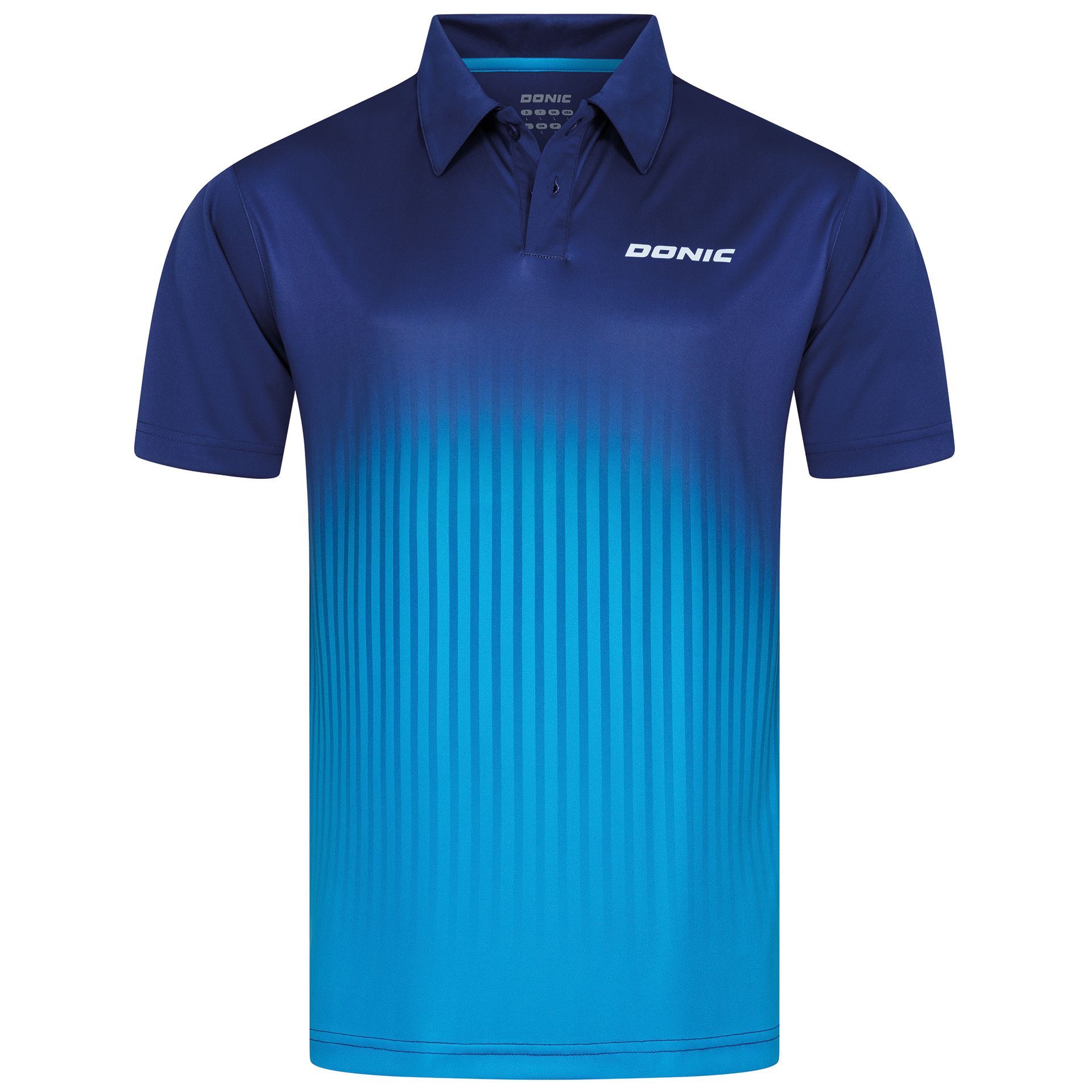 Donic Hemd Nuvon marine/cyan