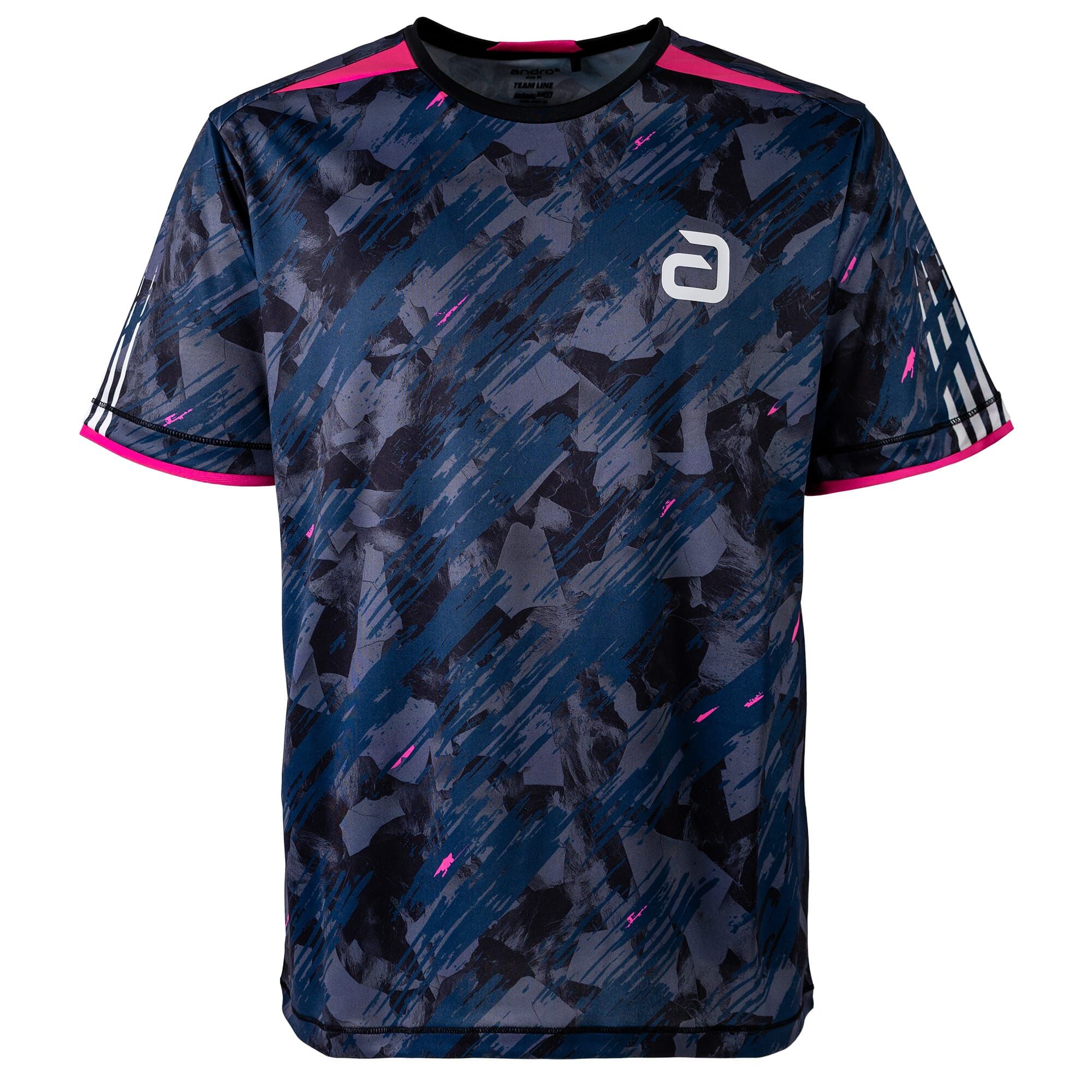 andro Hemd Tatio schwarz/pink