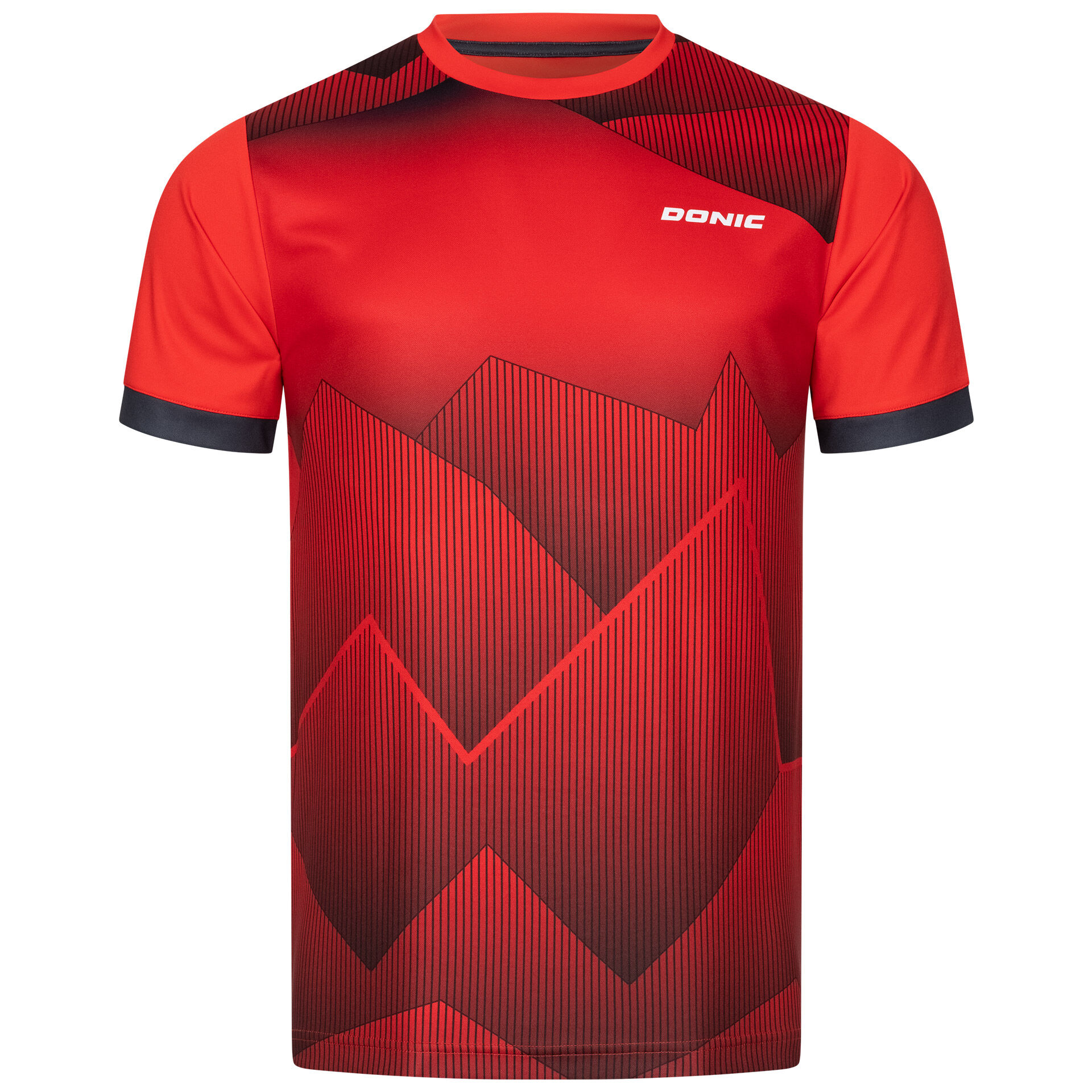 Donic T-Shirt Nova rot/schwarz