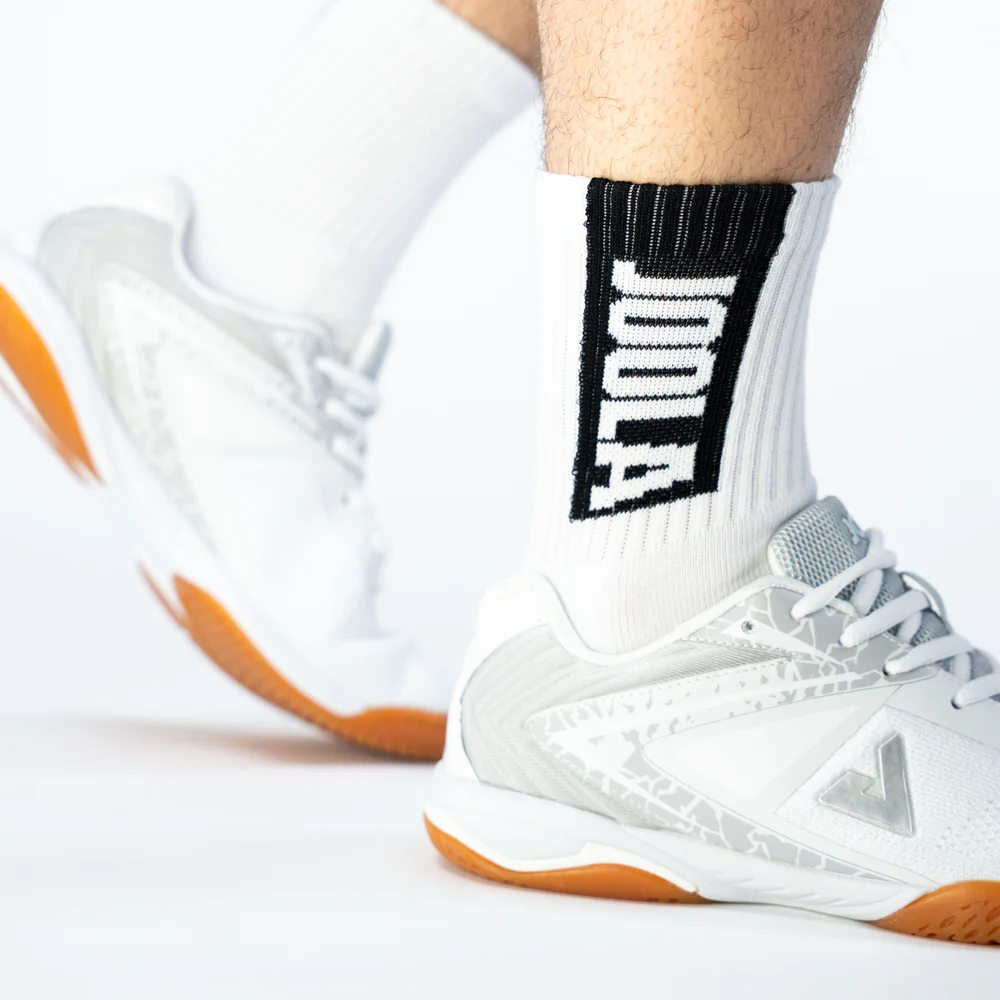 Joola Socke Team Crew weiß/schwarz