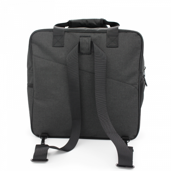 victas-v-squarebag418_grau_backside Victas Tasche V-Squarebag 418 schwarz