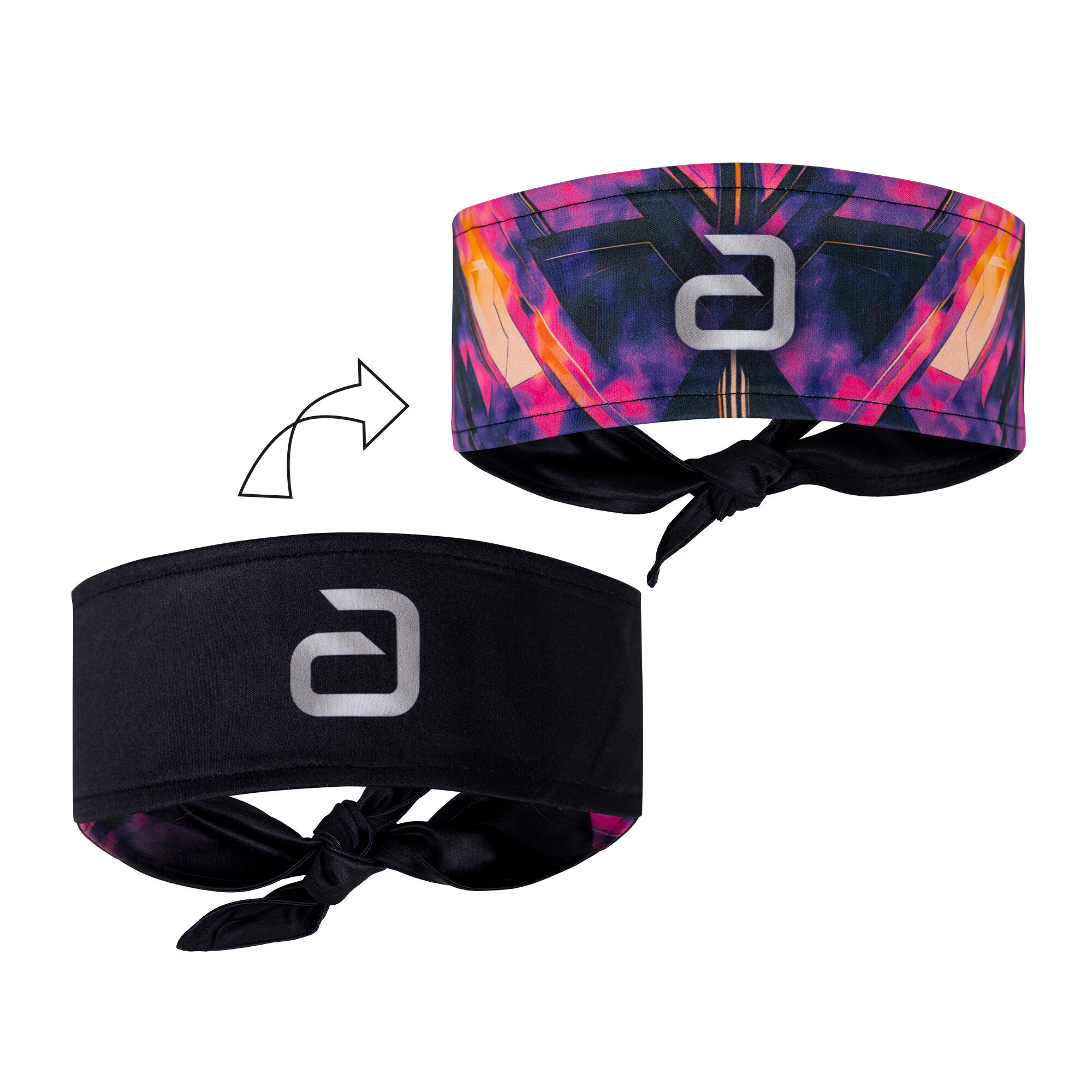 andro Headband Pro schwarz/pink