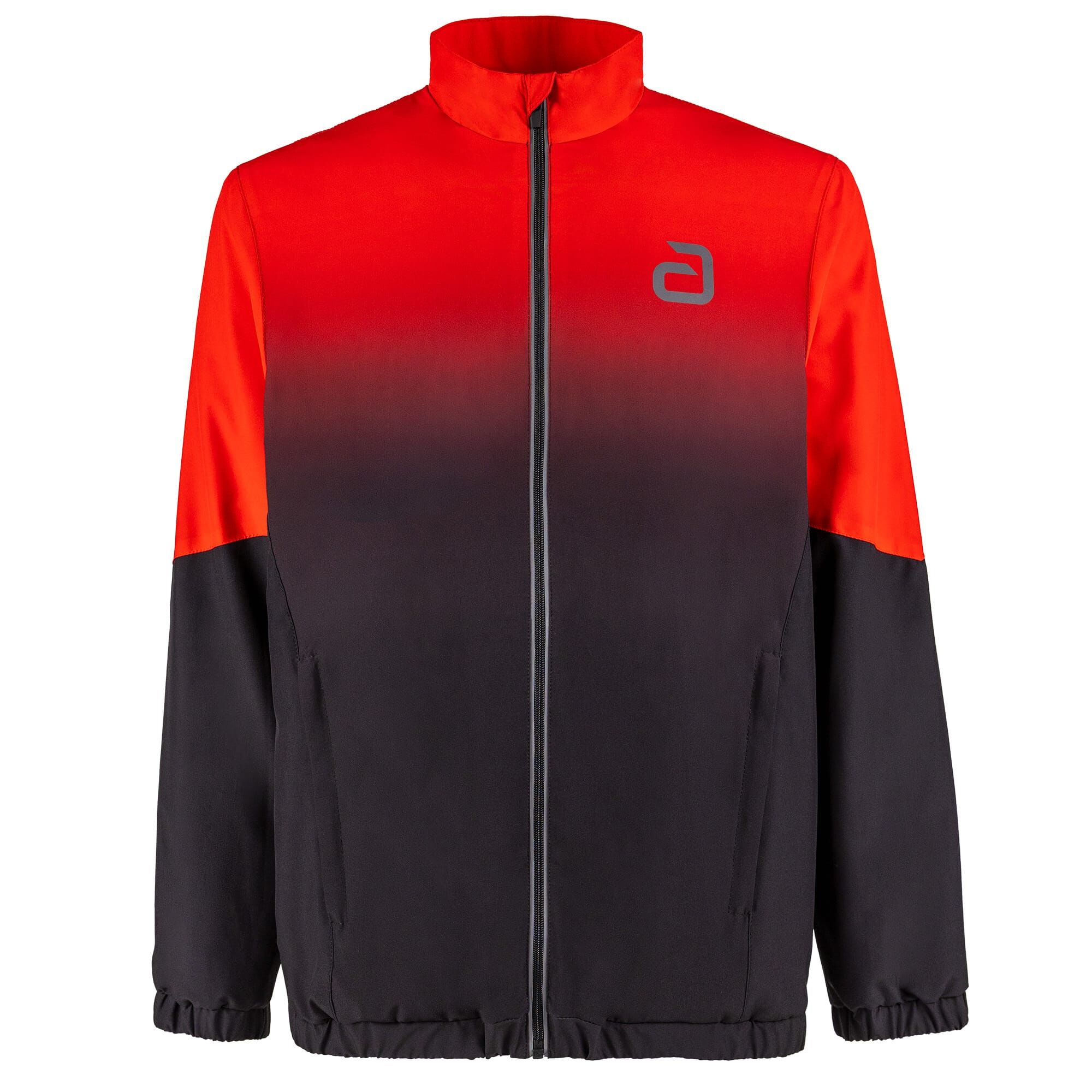 andro Anzugjacke Salivan 2.0 schwarz/rot