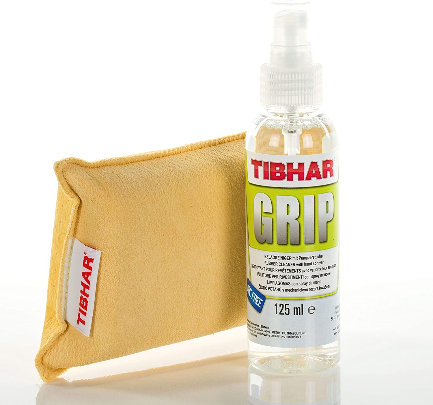 Reinigungsset-Grip Tibhar Belagreinigungsset Grip