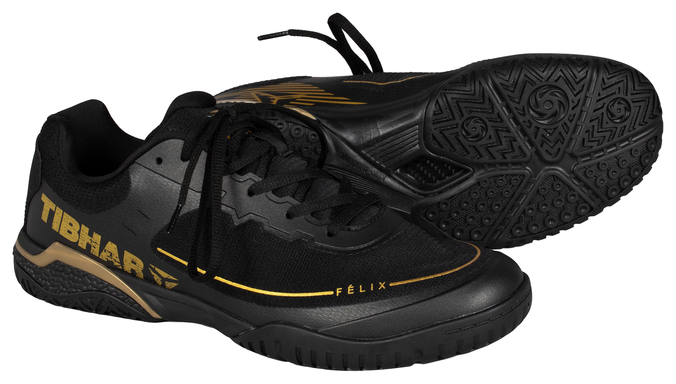 Tibhar Schuh Felix Hyper Fire schwarz